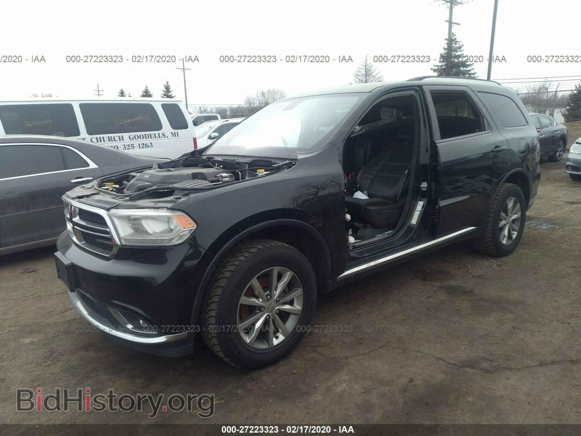 2014 DODGE DURANGO - VIN: 1C4RDJDG1EC590403 - Фото 2