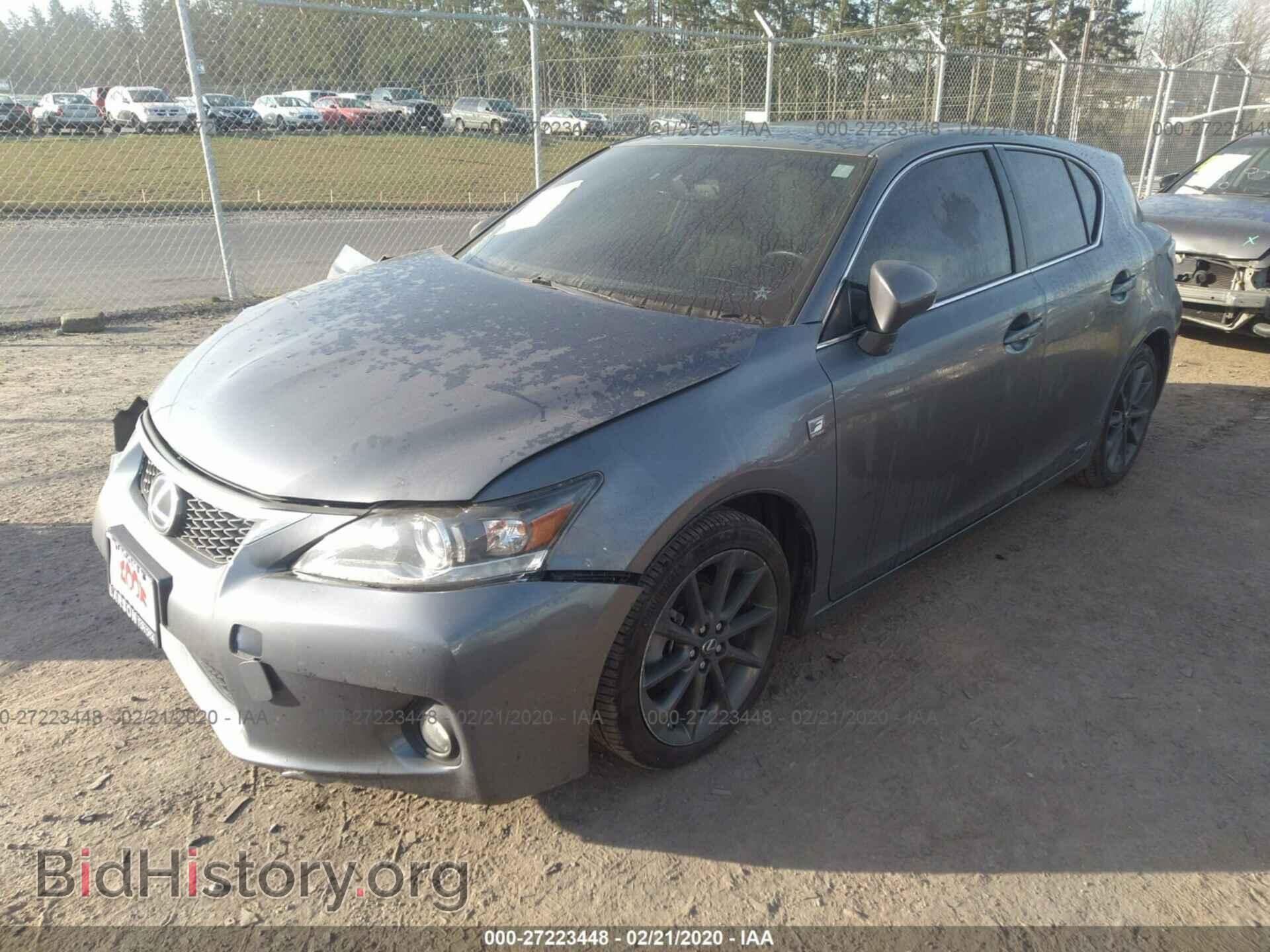 2013 LEXUS CT - VIN: JTHKD5BH5D2170232 - Фото 2