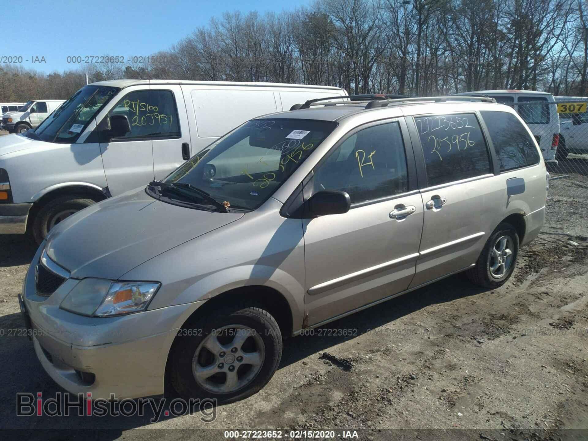 2002 MAZDA MPV - VIN: JM3LW28J520314466 - Фото 2