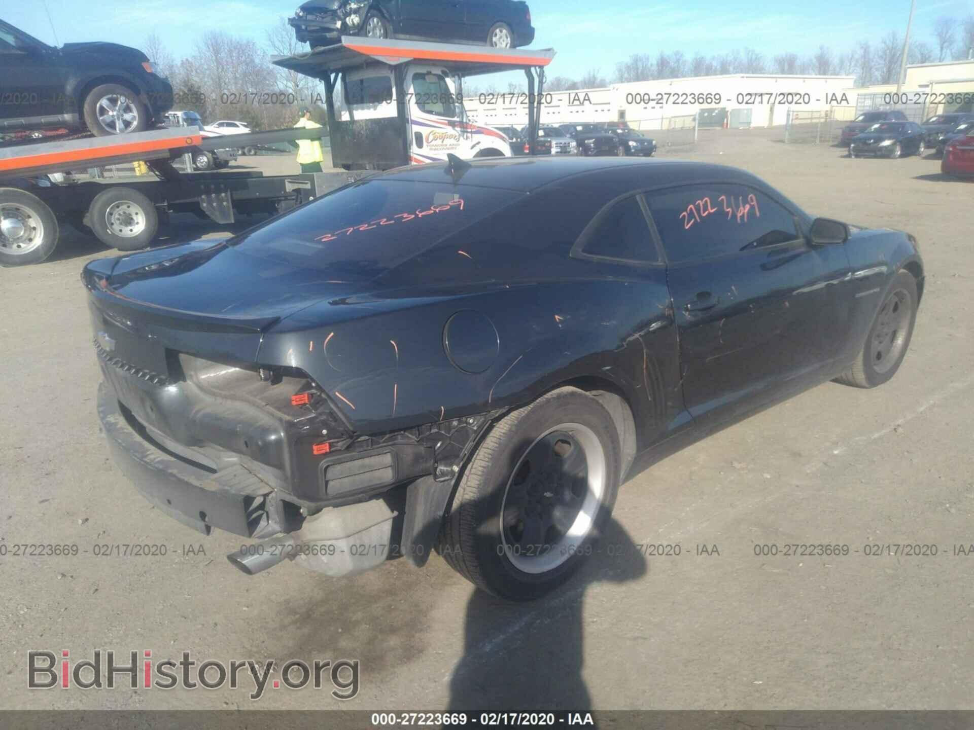 2012 CHEVROLET CAMARO - VIN: 2G1FA1E36C9200786 - Фото 4
