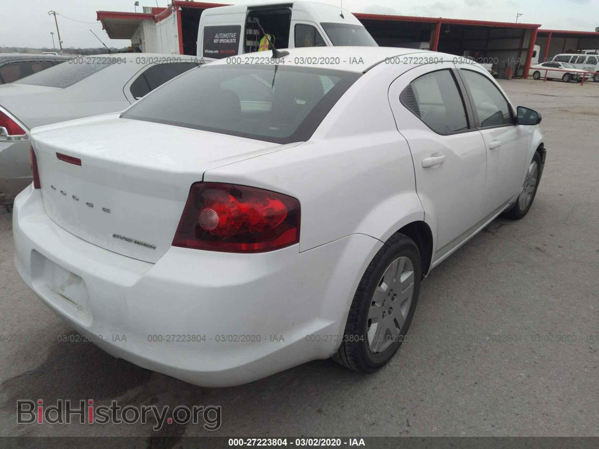 2011 DODGE AVENGER - VIN: 1B3BD4FB9BN578683 - Фото 4