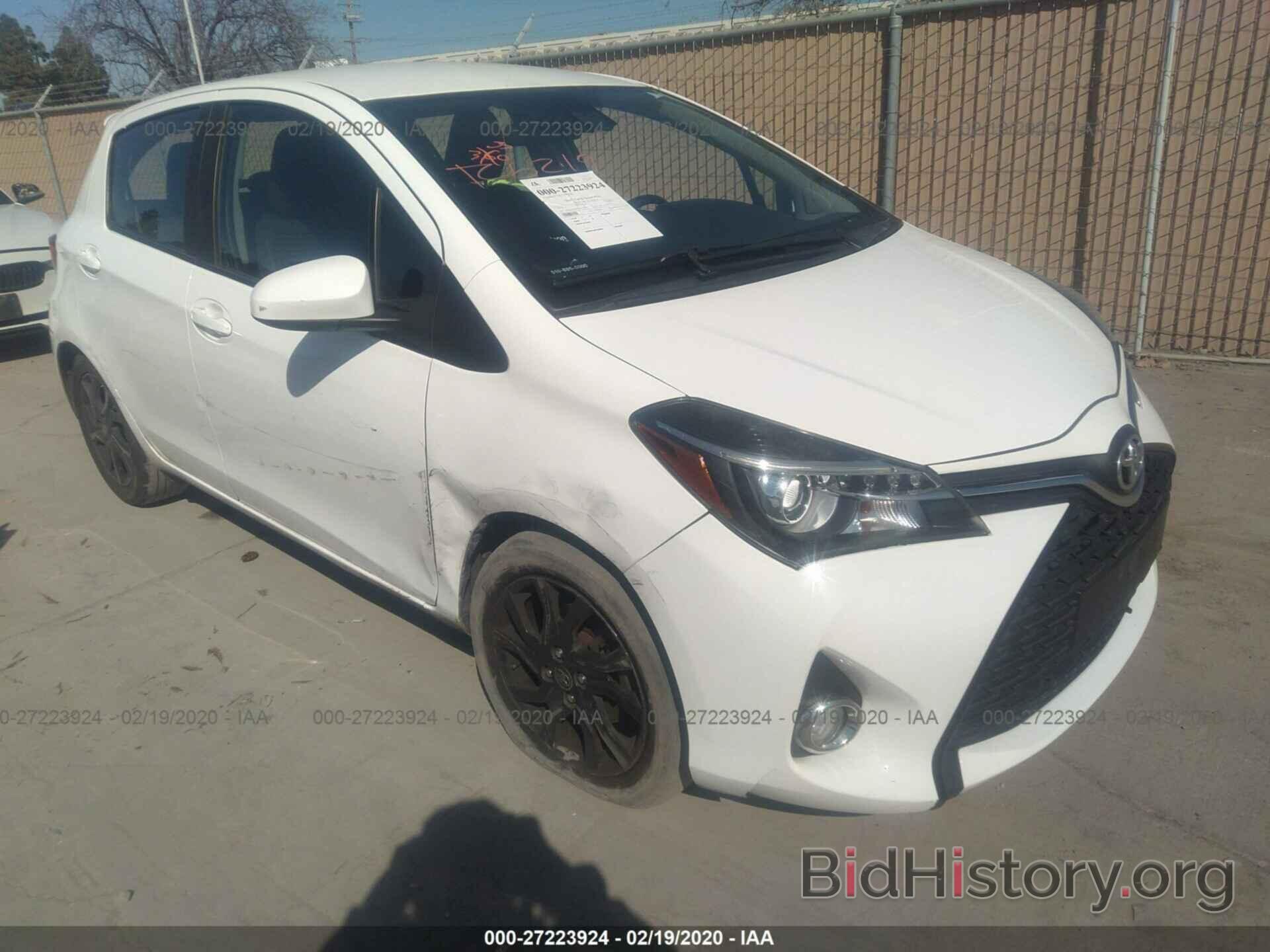 Photo VNKKTUD39HA071898 - TOYOTA YARIS 2017