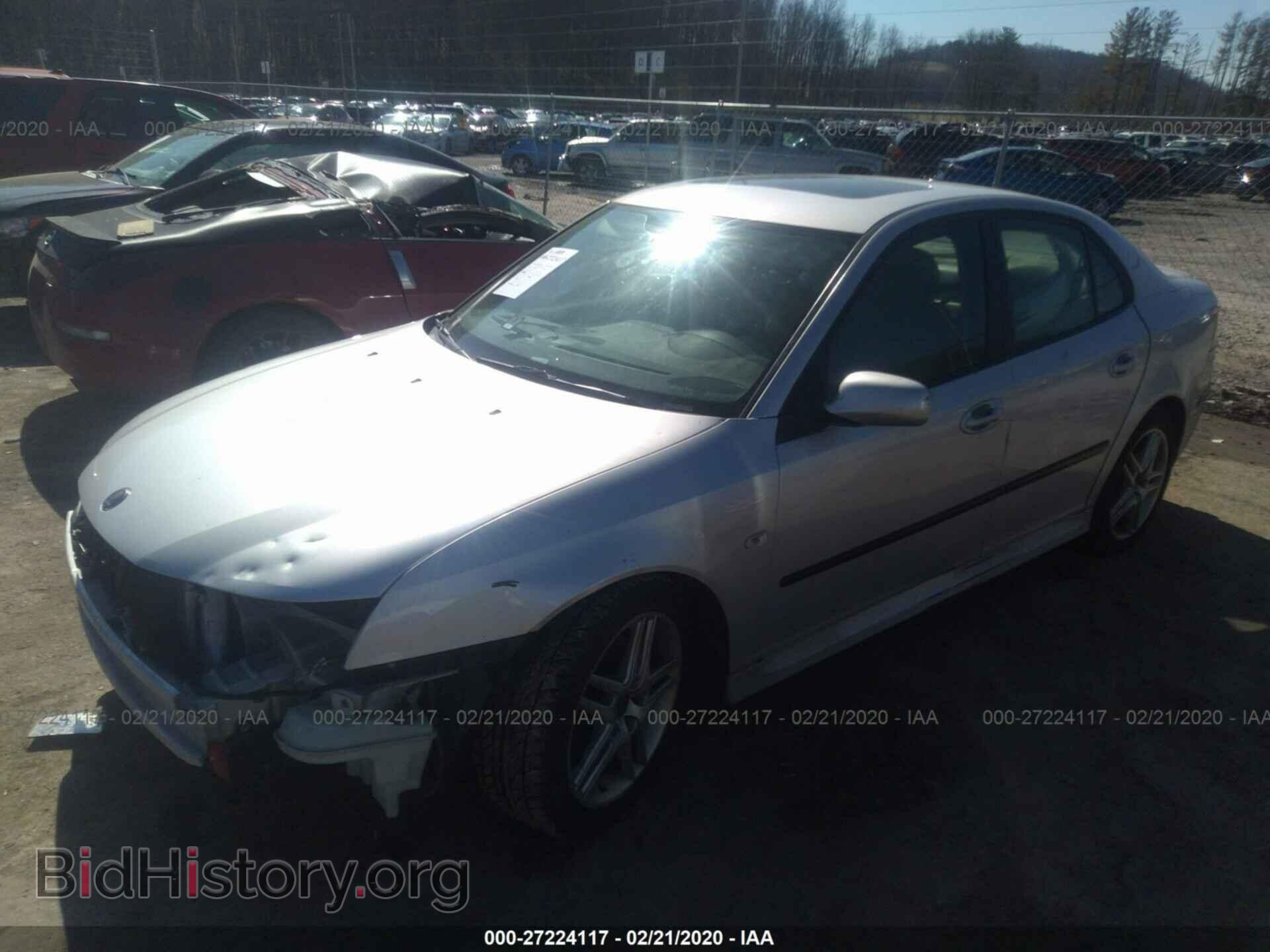 2007 SAAB 9-3 - VIN: YS3FD49Y371016902 - Фото 2