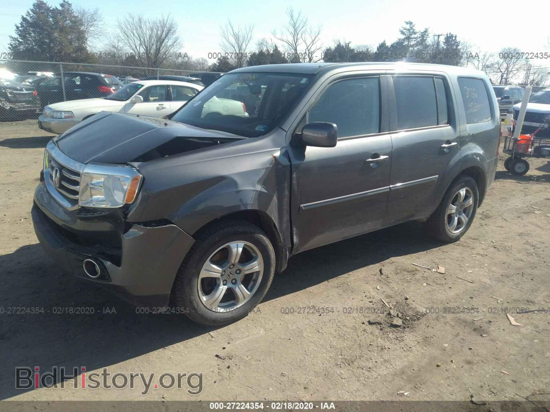 2013 HONDA PILOT - VIN: 5FNYF4H51DB051376 - Фото 2