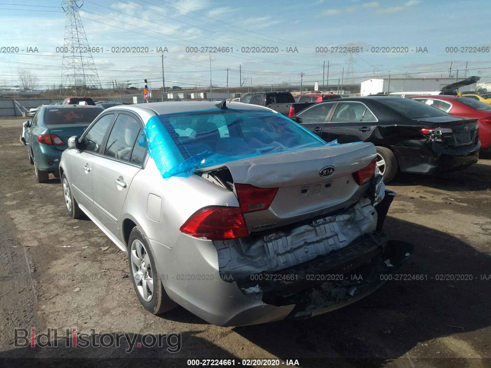 2009 KIA OPTIMA - VIN: KNAGE228695295732 - Фото 3