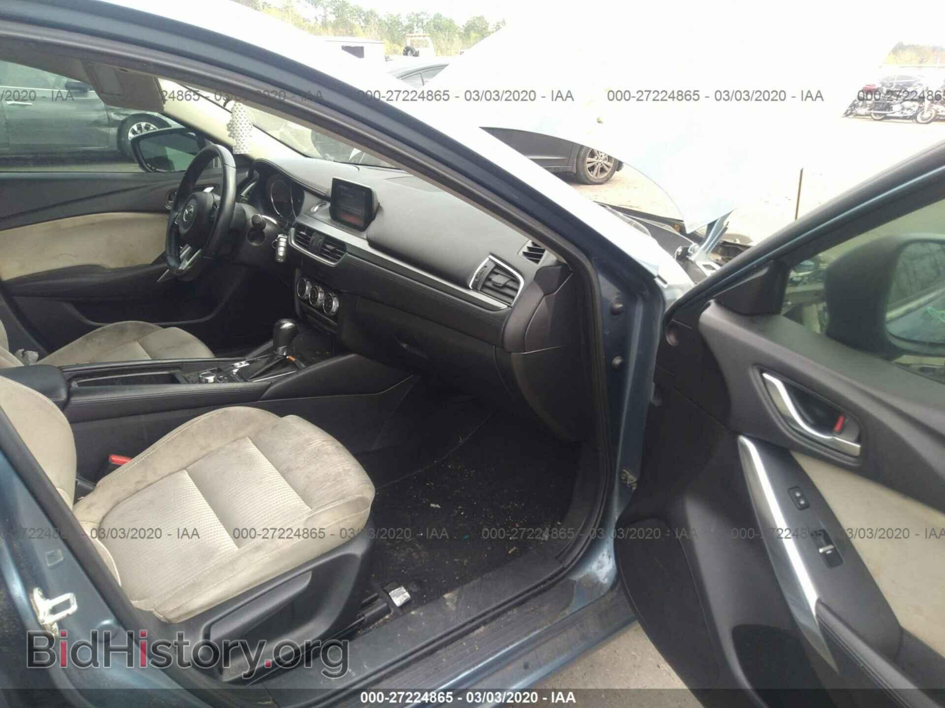 2017 MAZDA 6 - VIN: JM1GL1U56H1134227 - Фото 5