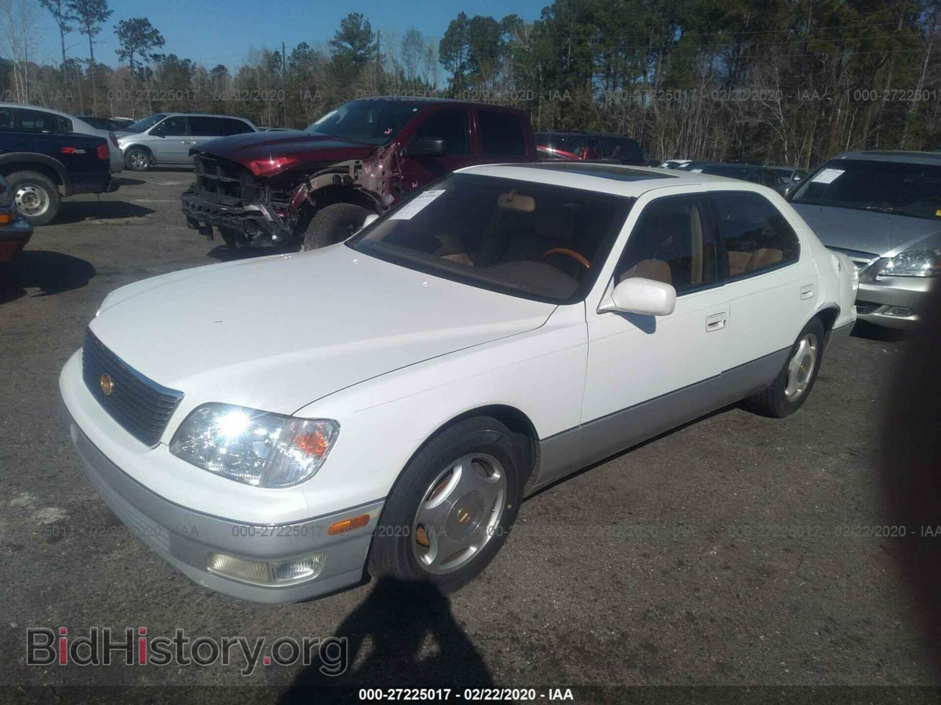 1999 LEXUS LS - VIN: JT8BH28F3X0158587 - Фото 2