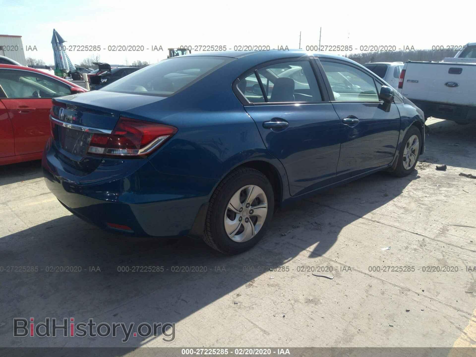 2014 HONDA CIVIC - VIN: 19XFB2F51EE049726 - Фото 4