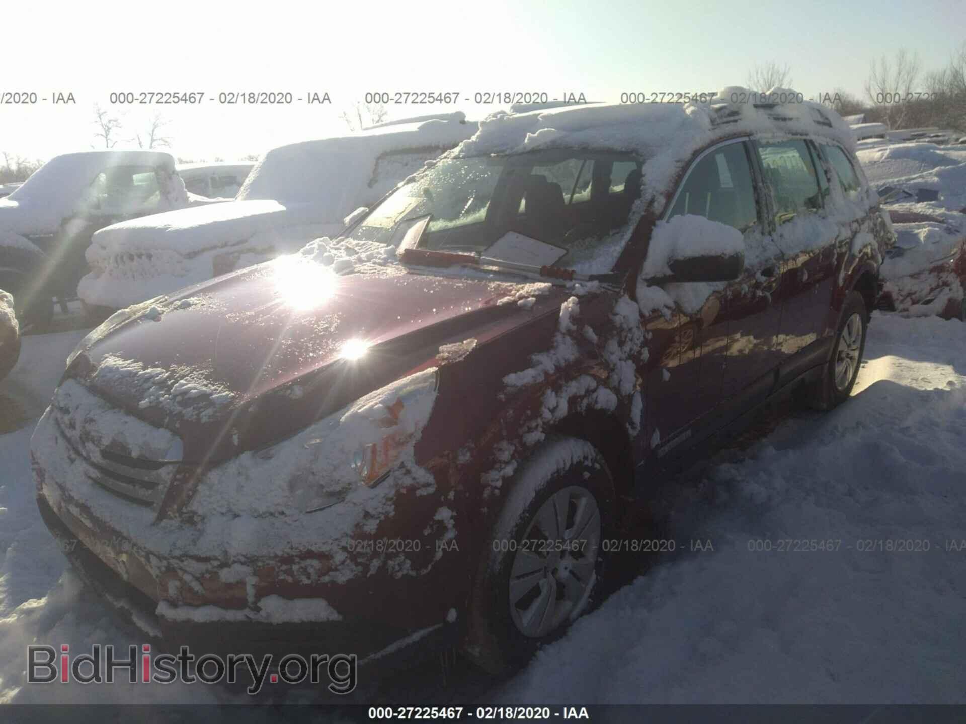 2012 SUBARU OUTBACK - VIN: 4S4BRBAC7C3302547 - Photo 2