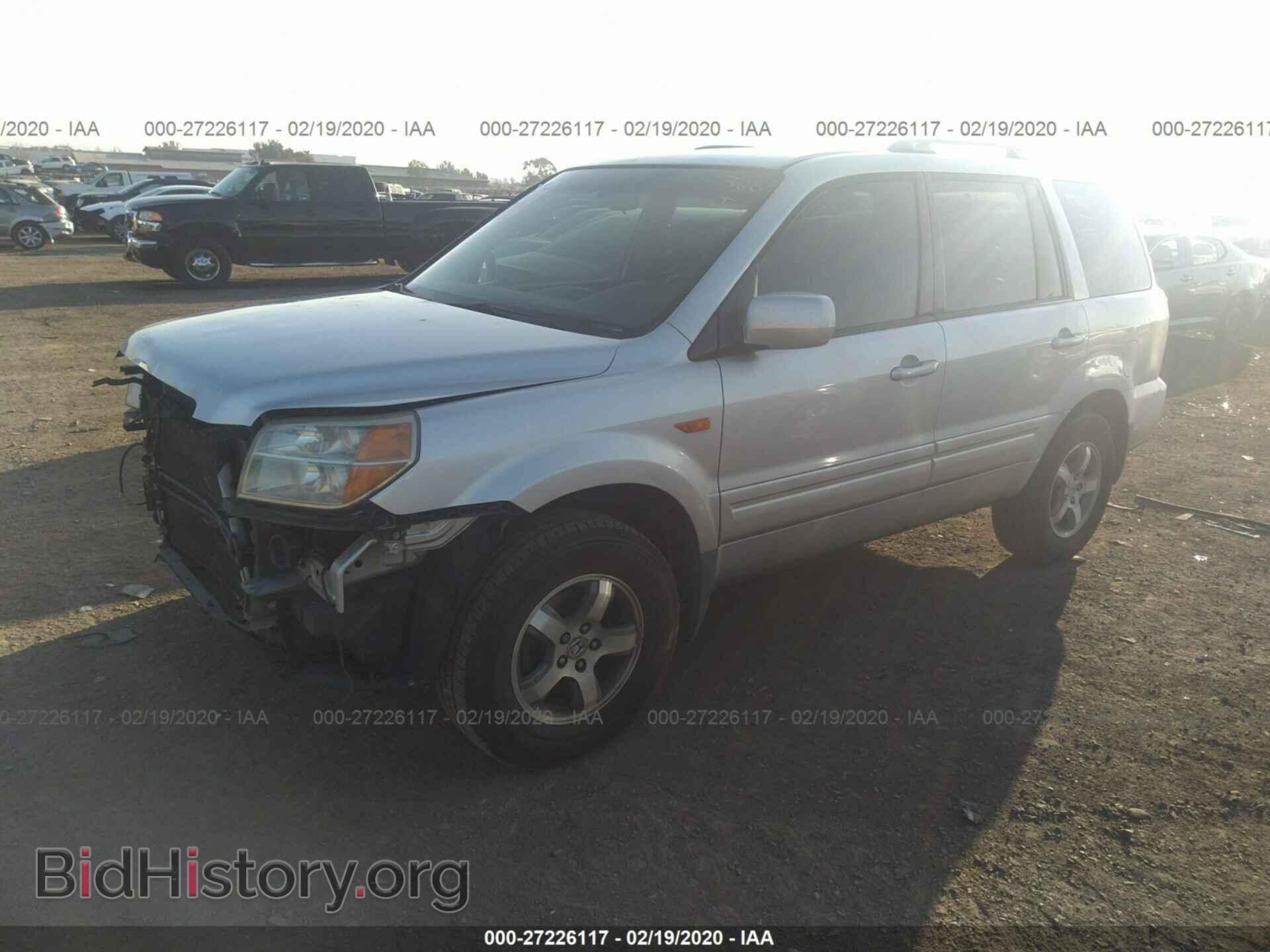 2006 HONDA PILOT - VIN: 5FNYF28506B042885 - Фото 2