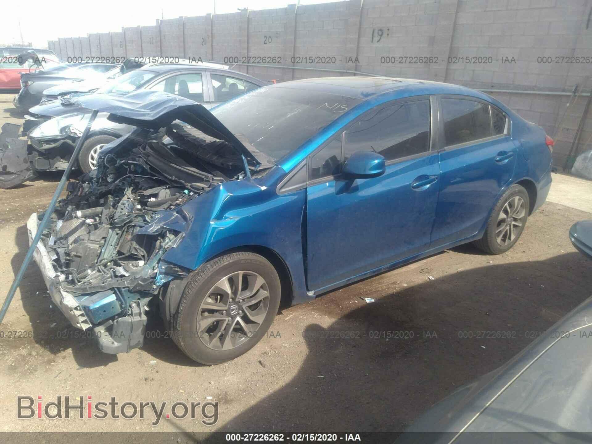 2013 HONDA CIVIC - VIN: 19XFB2F87DE054843 - Фото 2