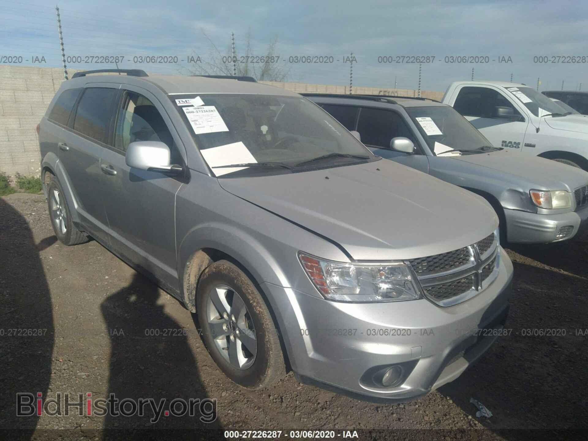 Photo 3C4PDCBB5CT394282 - DODGE JOURNEY 2012