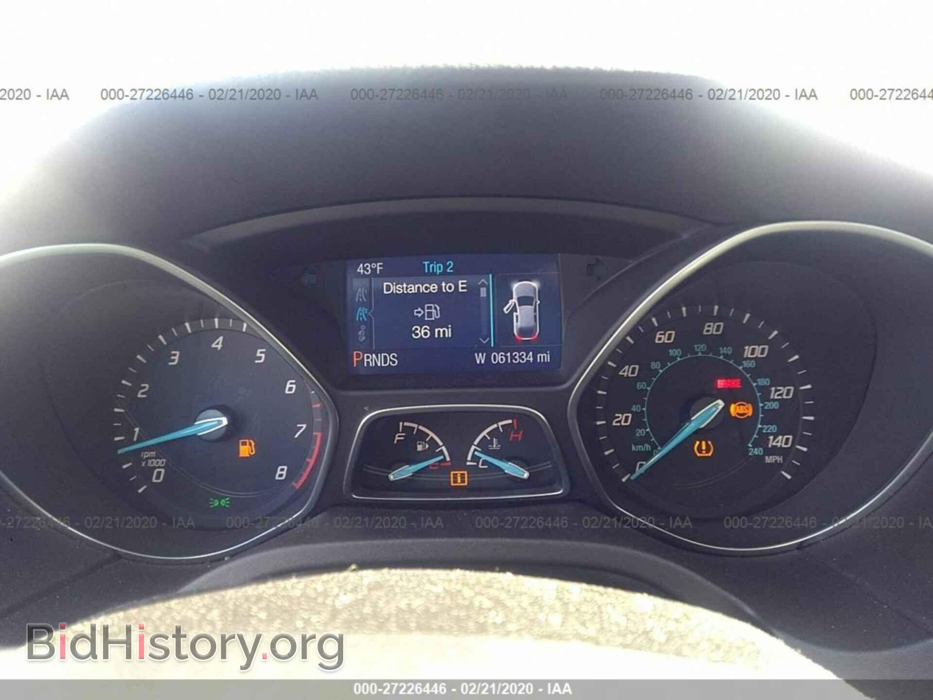 2014 FORD FOCUS - VIN: 1FADP3F28EL415764 - Фото 7