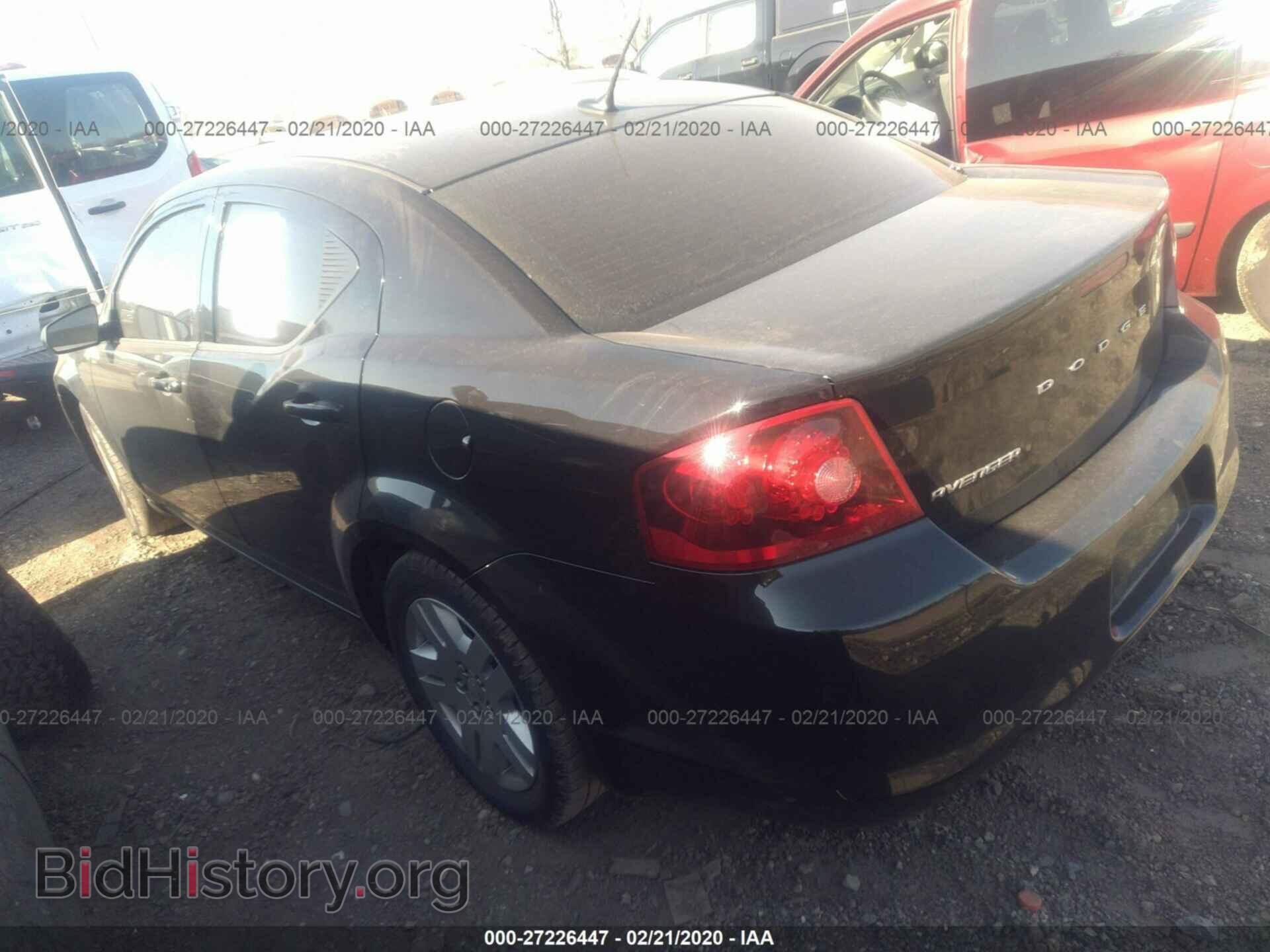 2013 DODGE AVENGER - VIN: 1C3CDZAG2DN747906 - Фото 3