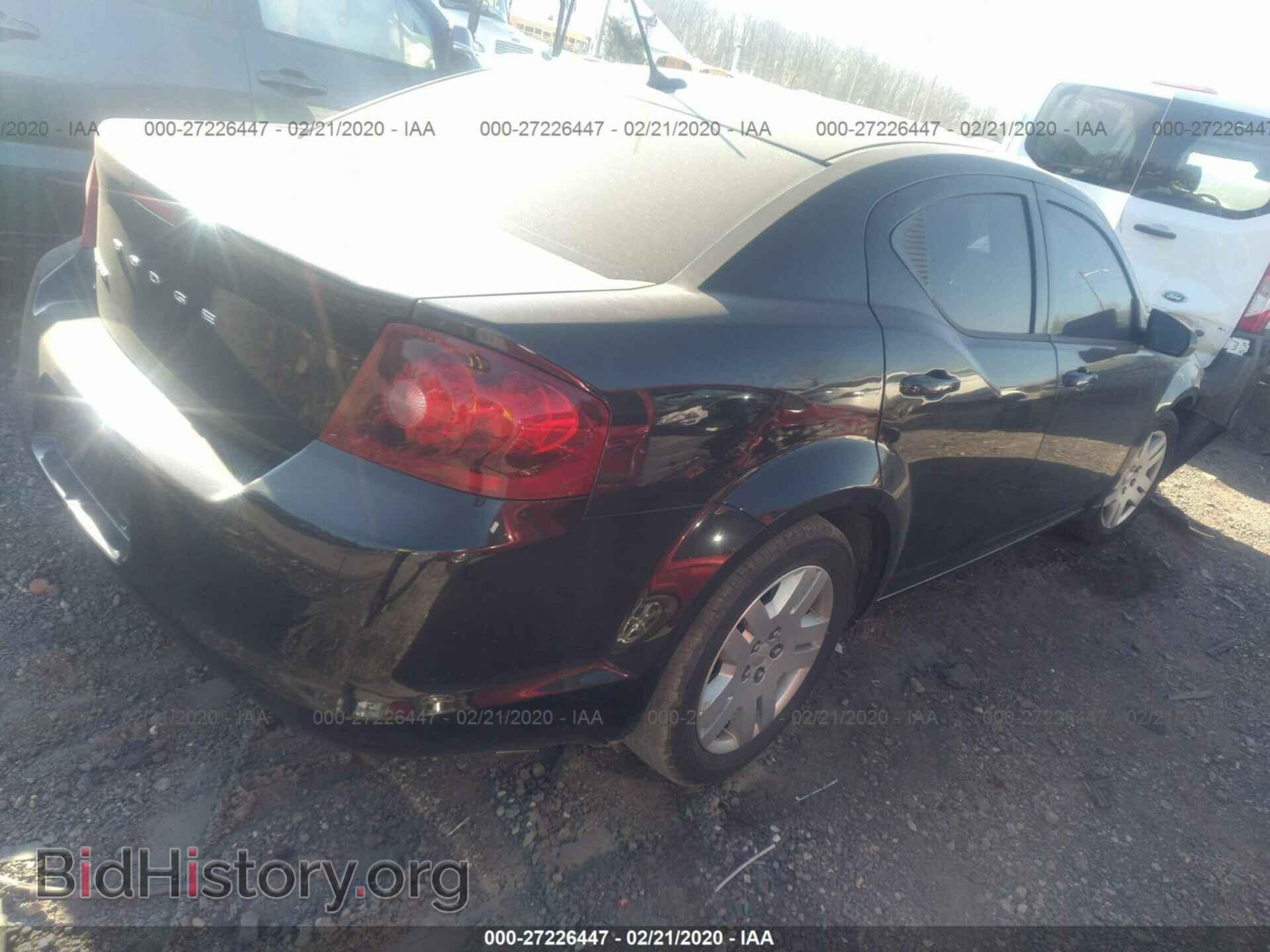 2013 DODGE AVENGER - VIN: 1C3CDZAG2DN747906 - Фото 4