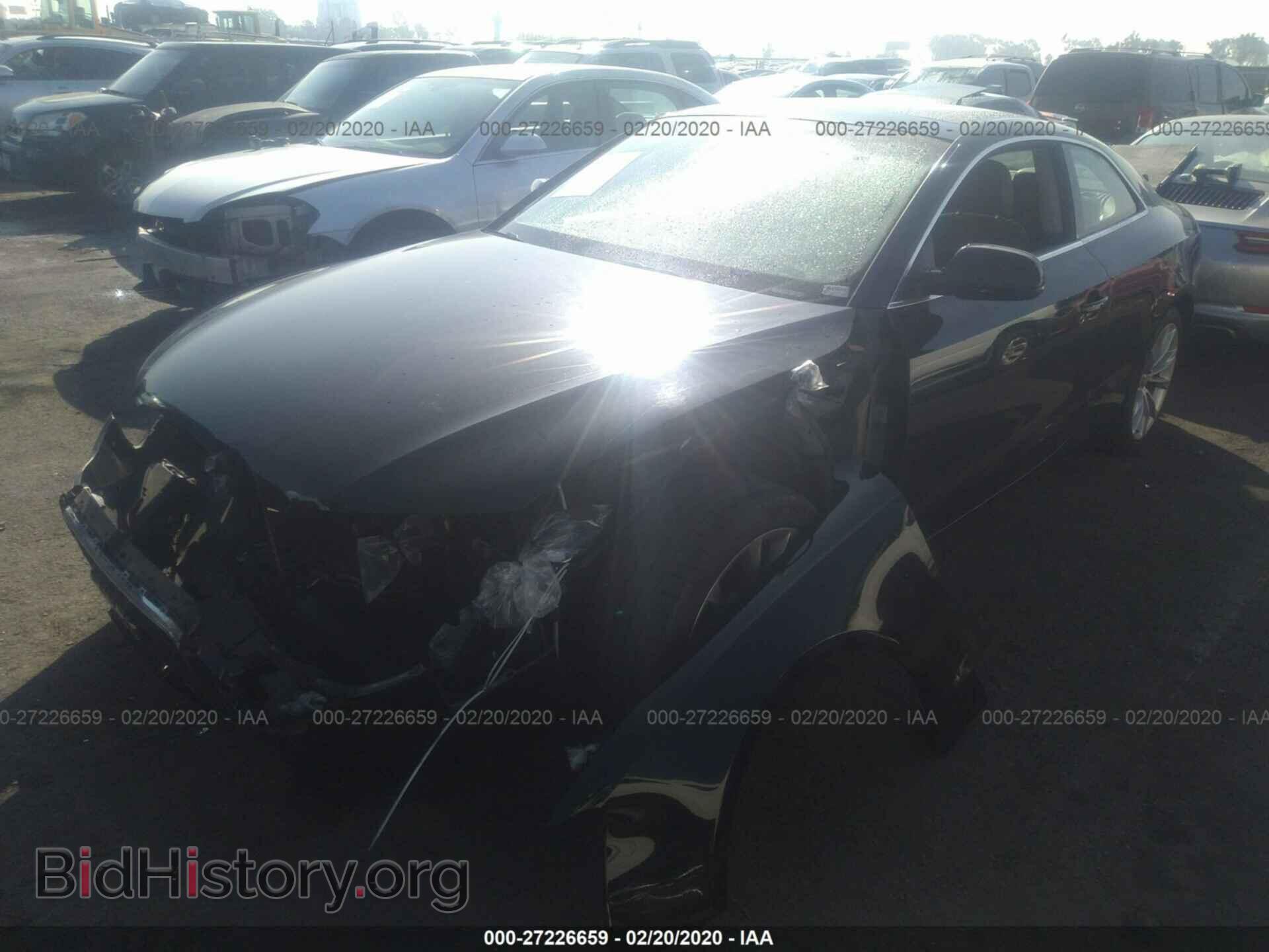 2014 AUDI A5 - VIN: WAUCFAFR4EA055251 - Photo 2