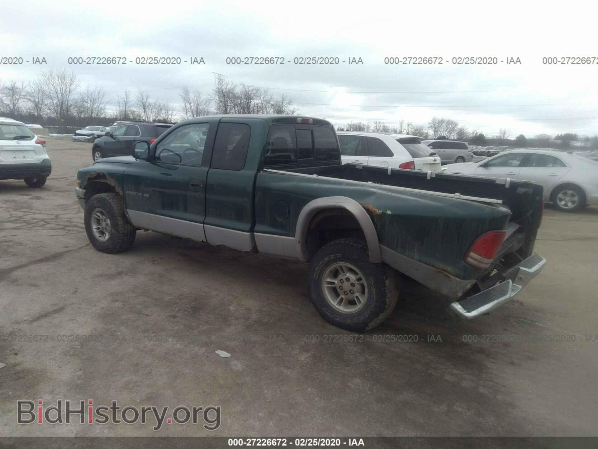 2000 DODGE DAKOTA - VIN: 1B7GG22N8YS757422 - Фото 3