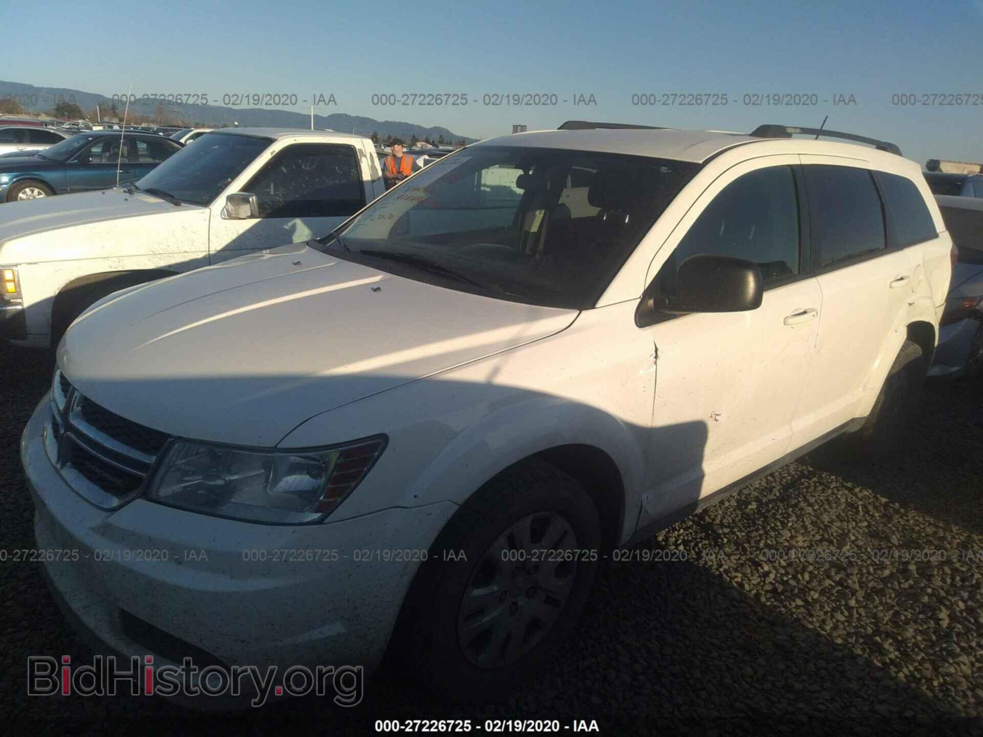 2014 DODGE JOURNEY - VIN: 3C4PDDAG3ET237789 - Фото 2