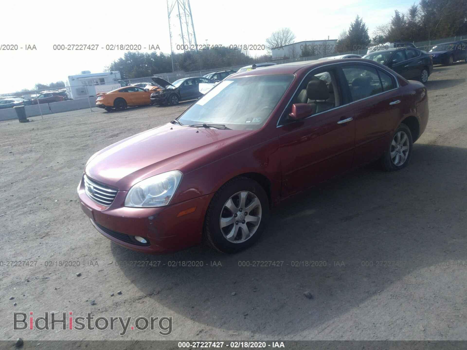 2006 KIA OPTIMA - VIN: KNAGE124165071111 - Фото 2