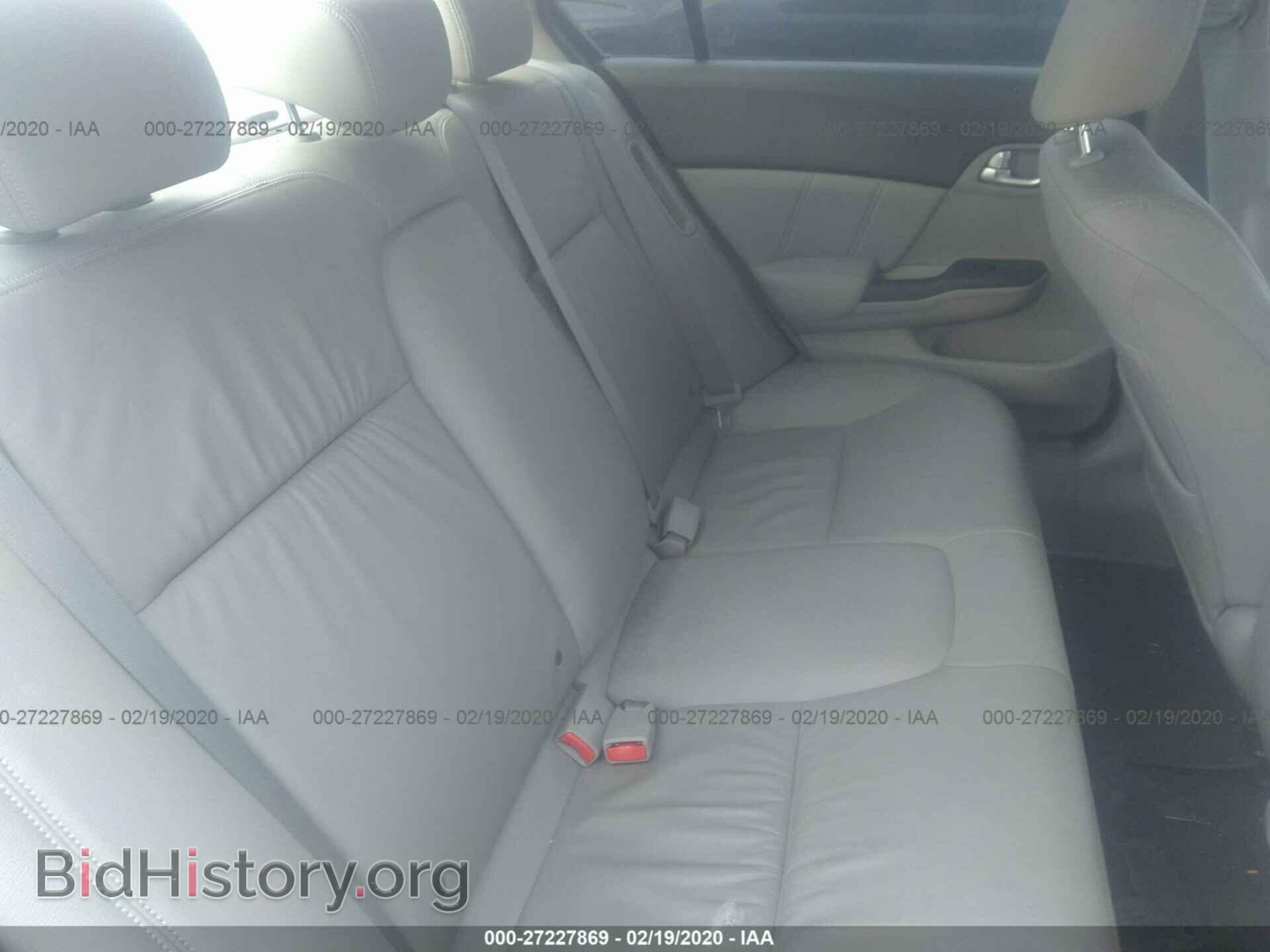 2012 HONDA CIVIC - VIN: JHMFB4F34CS006128 - Фото 8