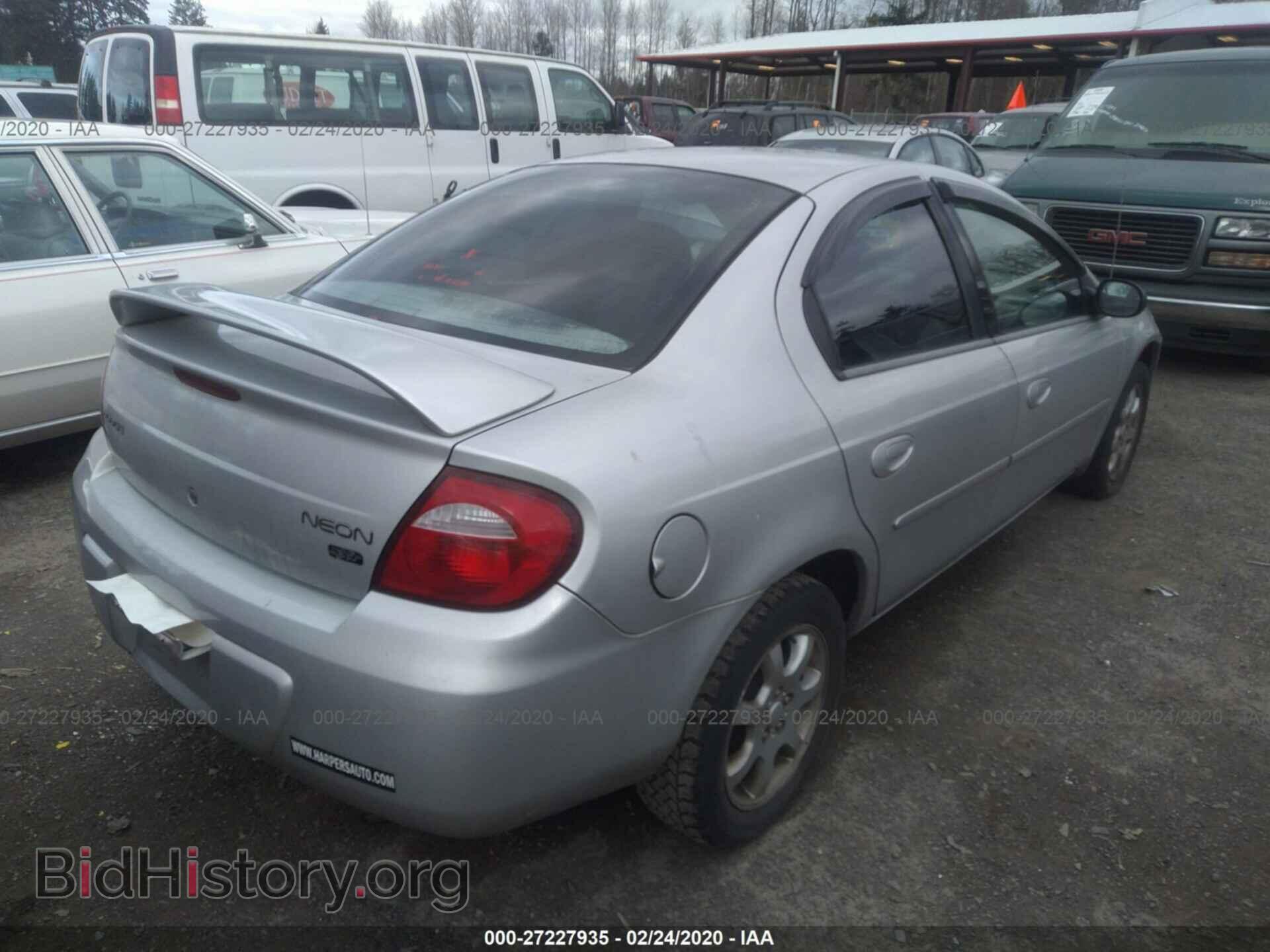 2005 DODGE NEON - VIN: 1B3ES56C85D227971 - Фото 4