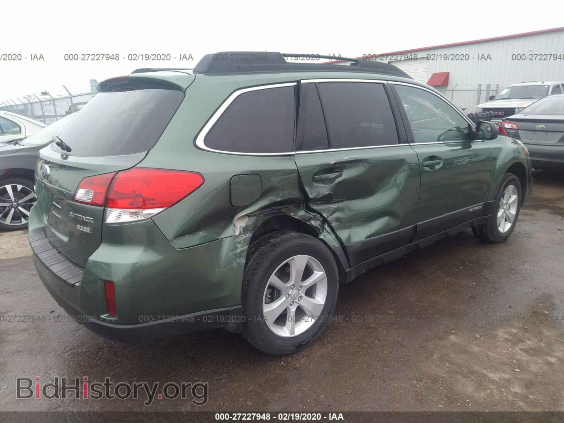 2013 SUBARU OUTBACK - VIN: 4S4BRBCC1D3317544 - Photo 4