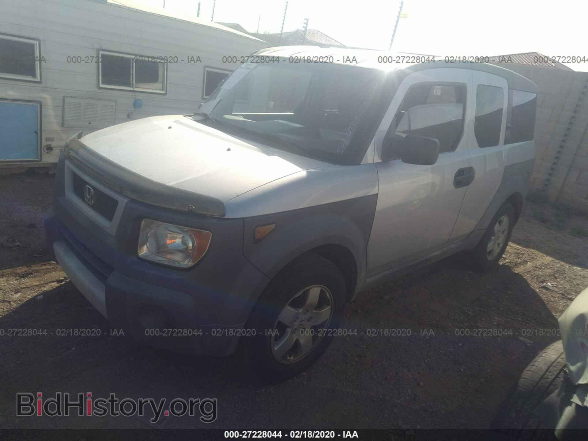 2003 HONDA ELEMENT - VIN: 5J6YH18563L007775 - Фото 2