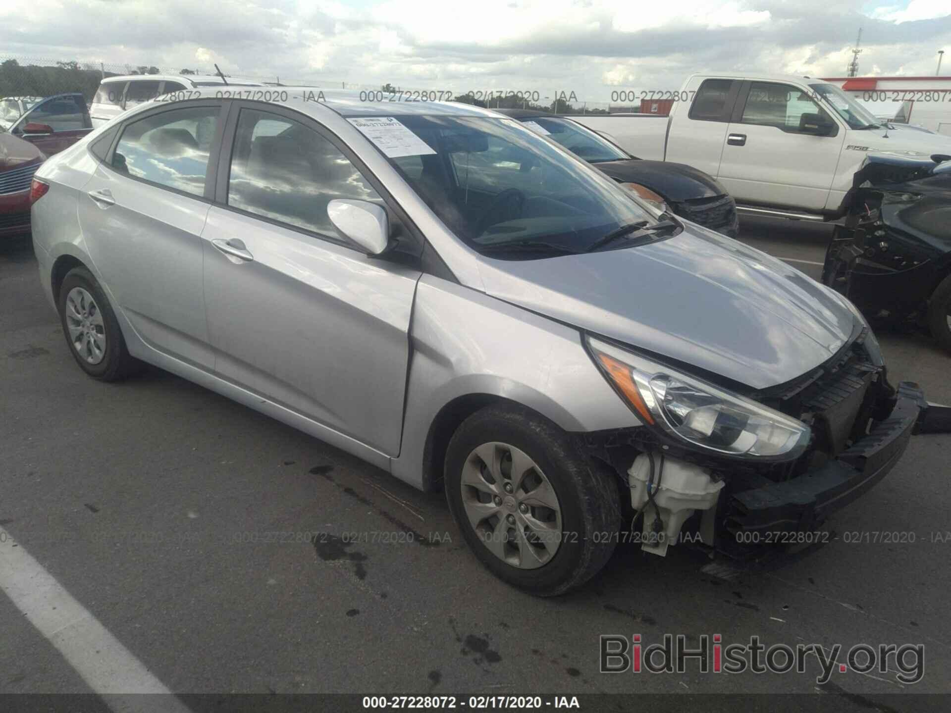 Photo KMHCT4AEXHU290365 - HYUNDAI ACCENT 2017