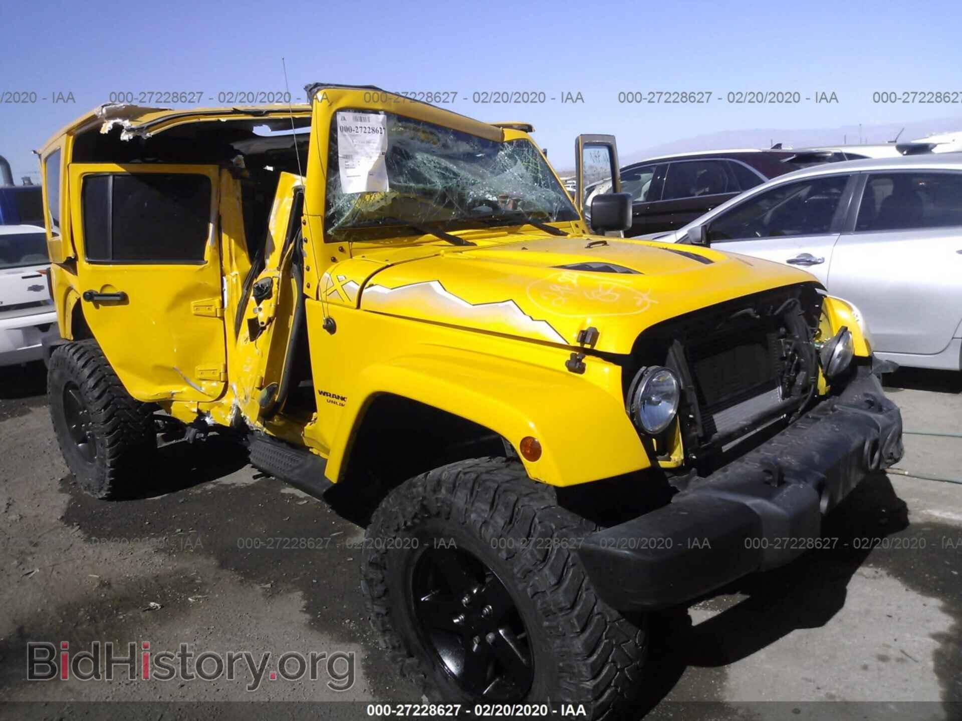 Photo 1C4BJWEG3FL625529 - JEEP WRANGLER UNLIMITE 2015