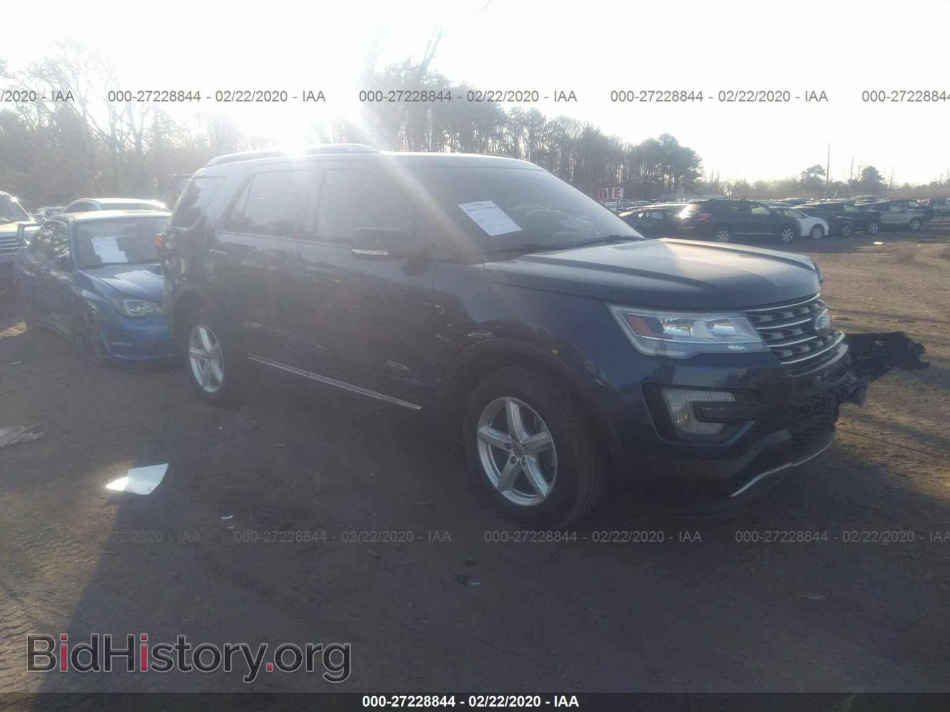Фотография 1FM5K8D83GGB68713 - FORD EXPLORER 2016