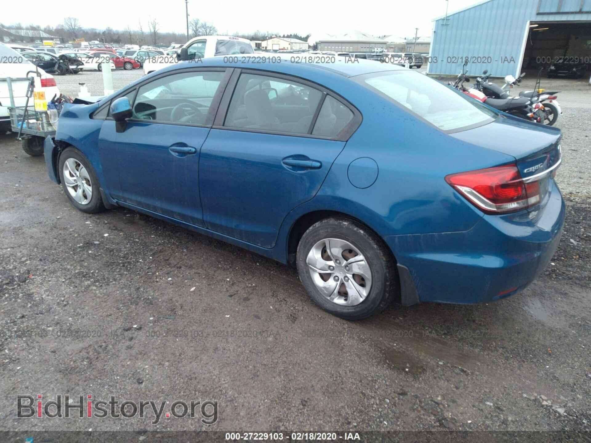 2013 HONDA CIVIC - VIN: 19XFB2F59DE014477 - Фото 3