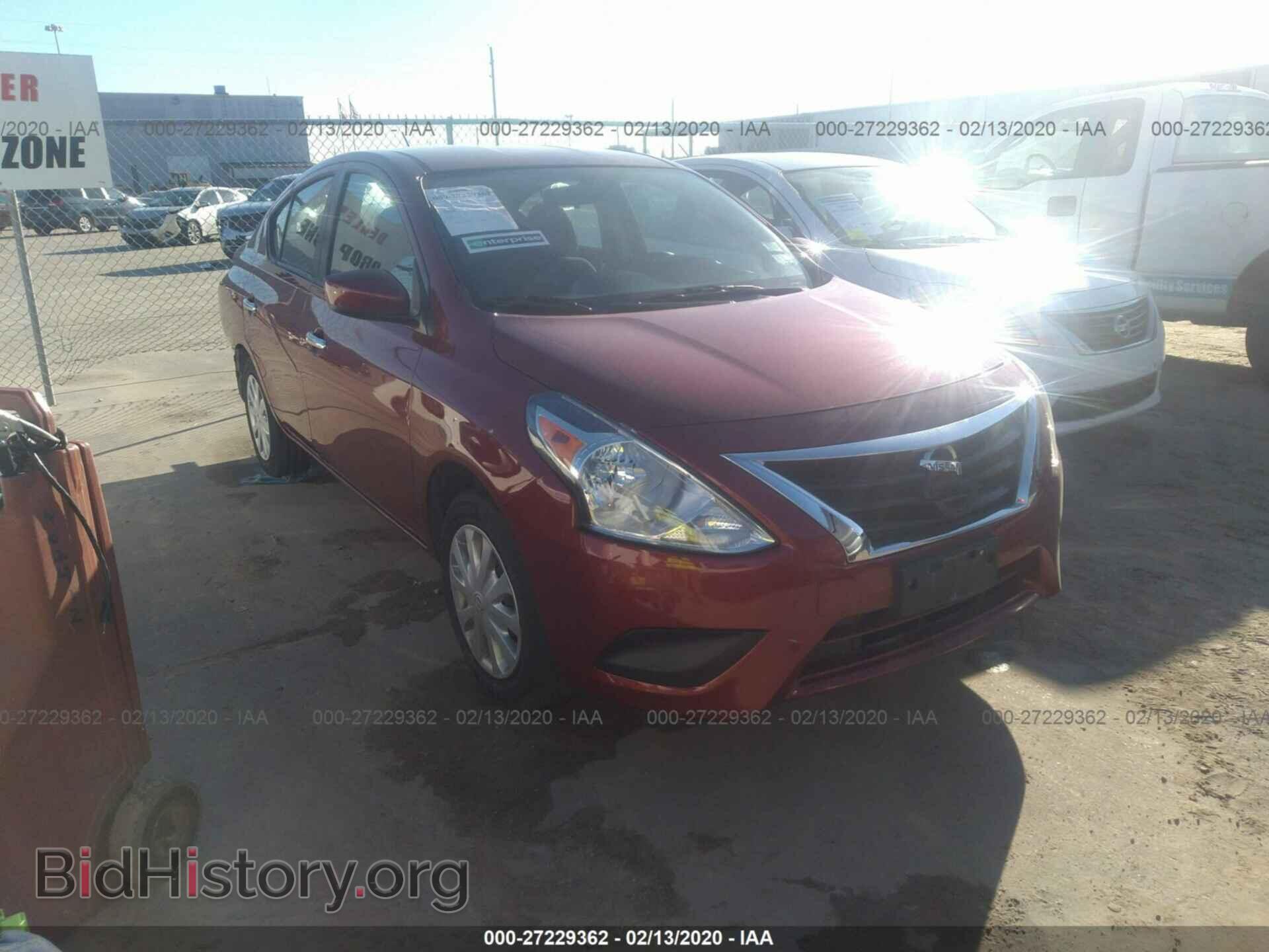 Фотография 3N1CN7AP4KL841878 - NISSAN VERSA 2019