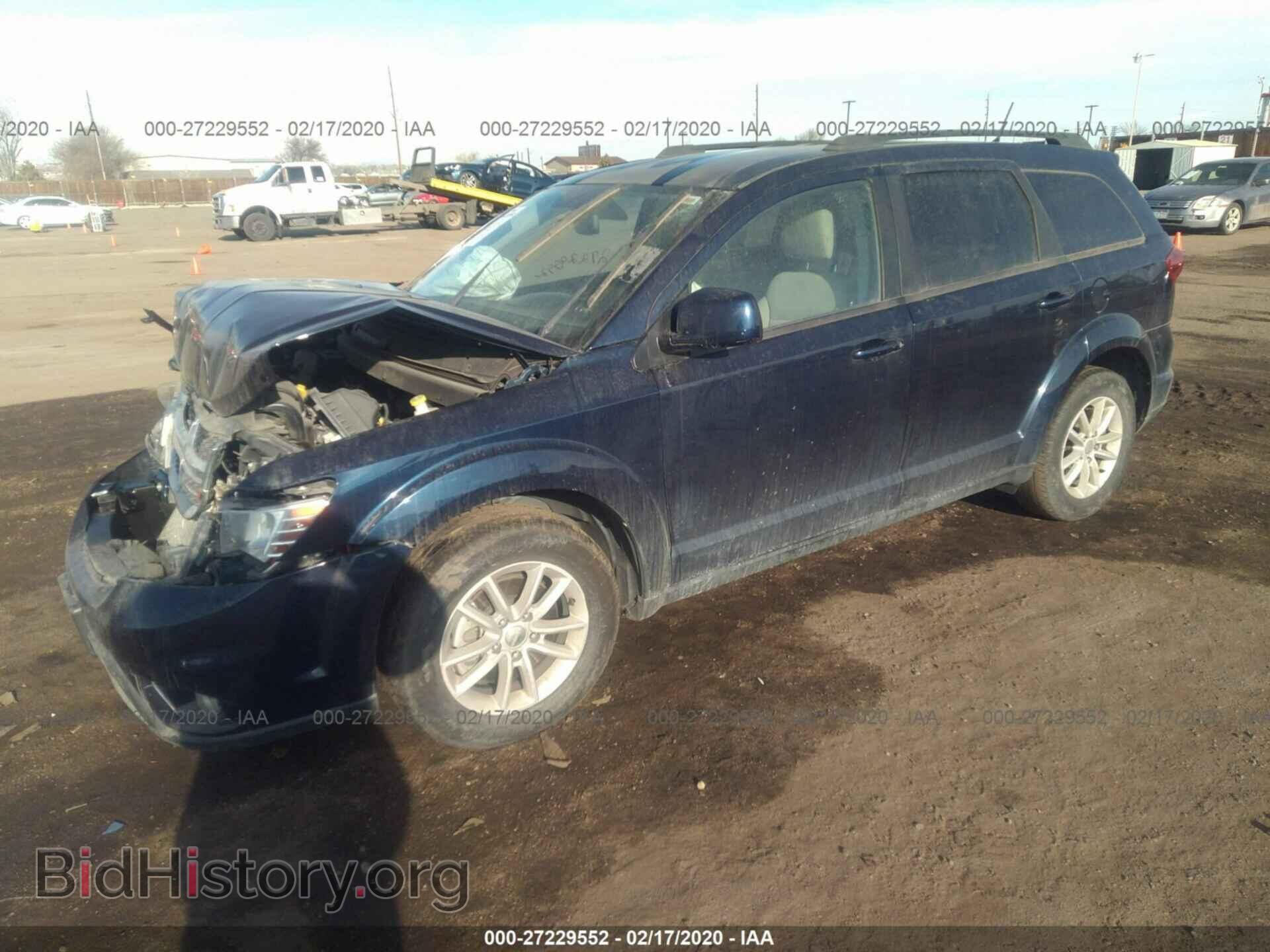 2017 DODGE JOURNEY - VIN: 3C4PDCBB1HT566167 - Фото 2