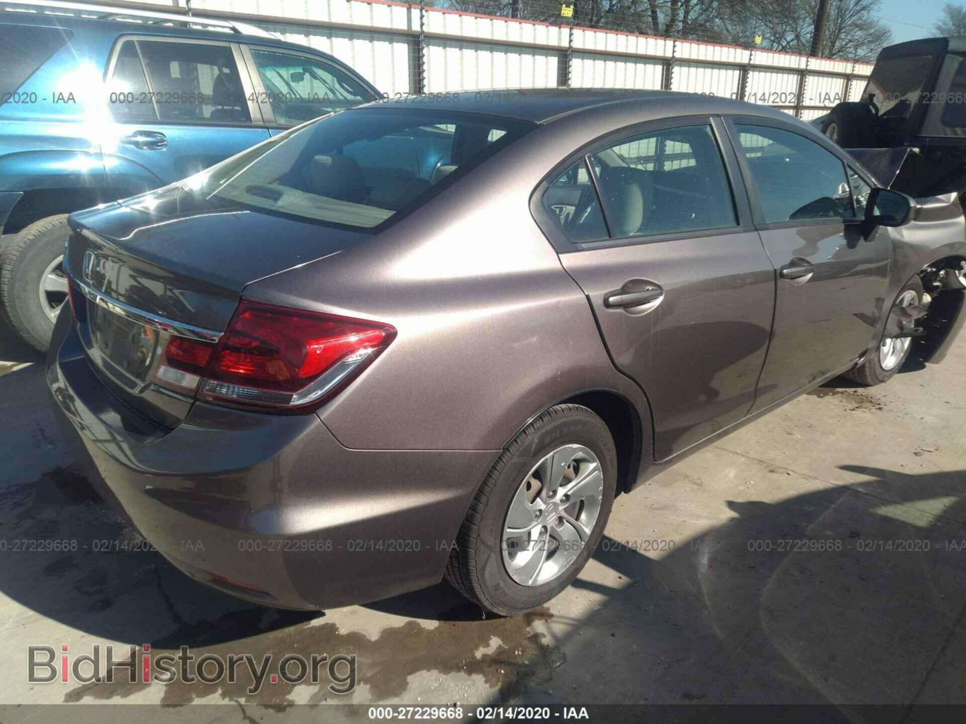 2014 HONDA CIVIC - VIN: 19XFB2F52EE242404 - Фото 4