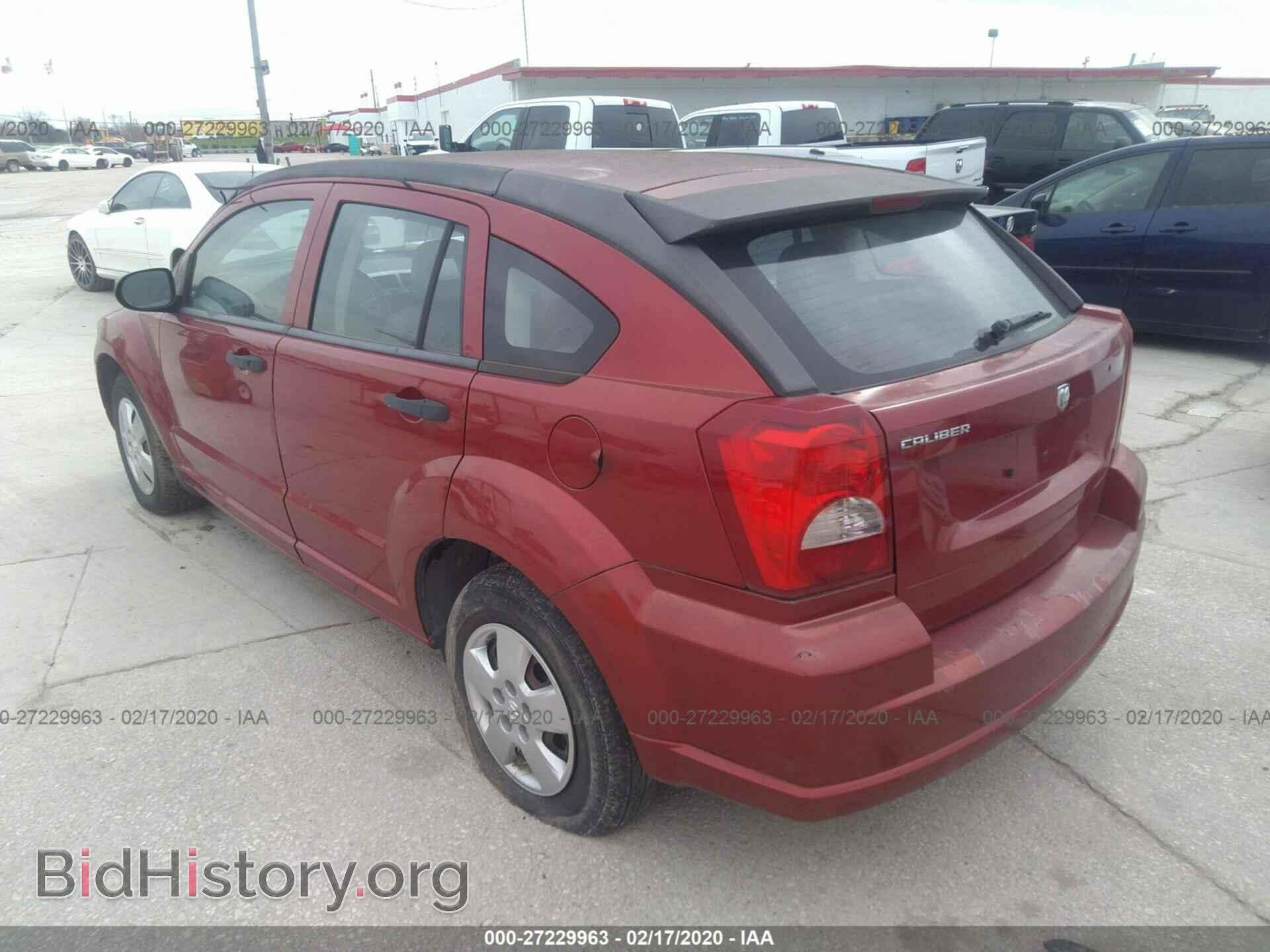 2007 DODGE CALIBER - VIN: 1B3HB28B47D198018 - Фото 3