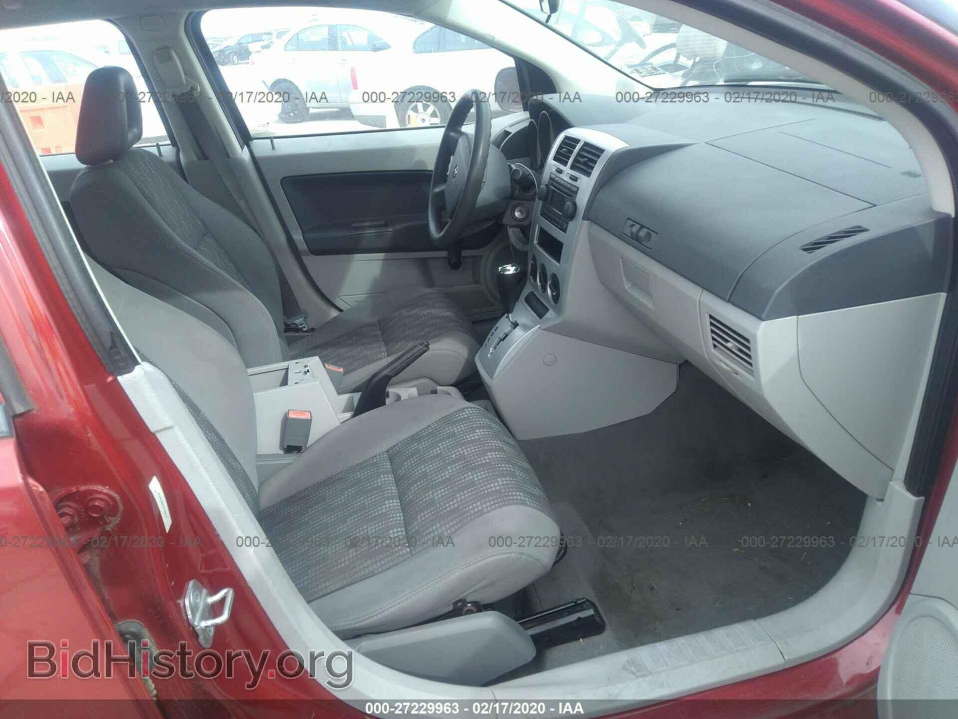 2007 DODGE CALIBER - VIN: 1B3HB28B47D198018 - Фото 5
