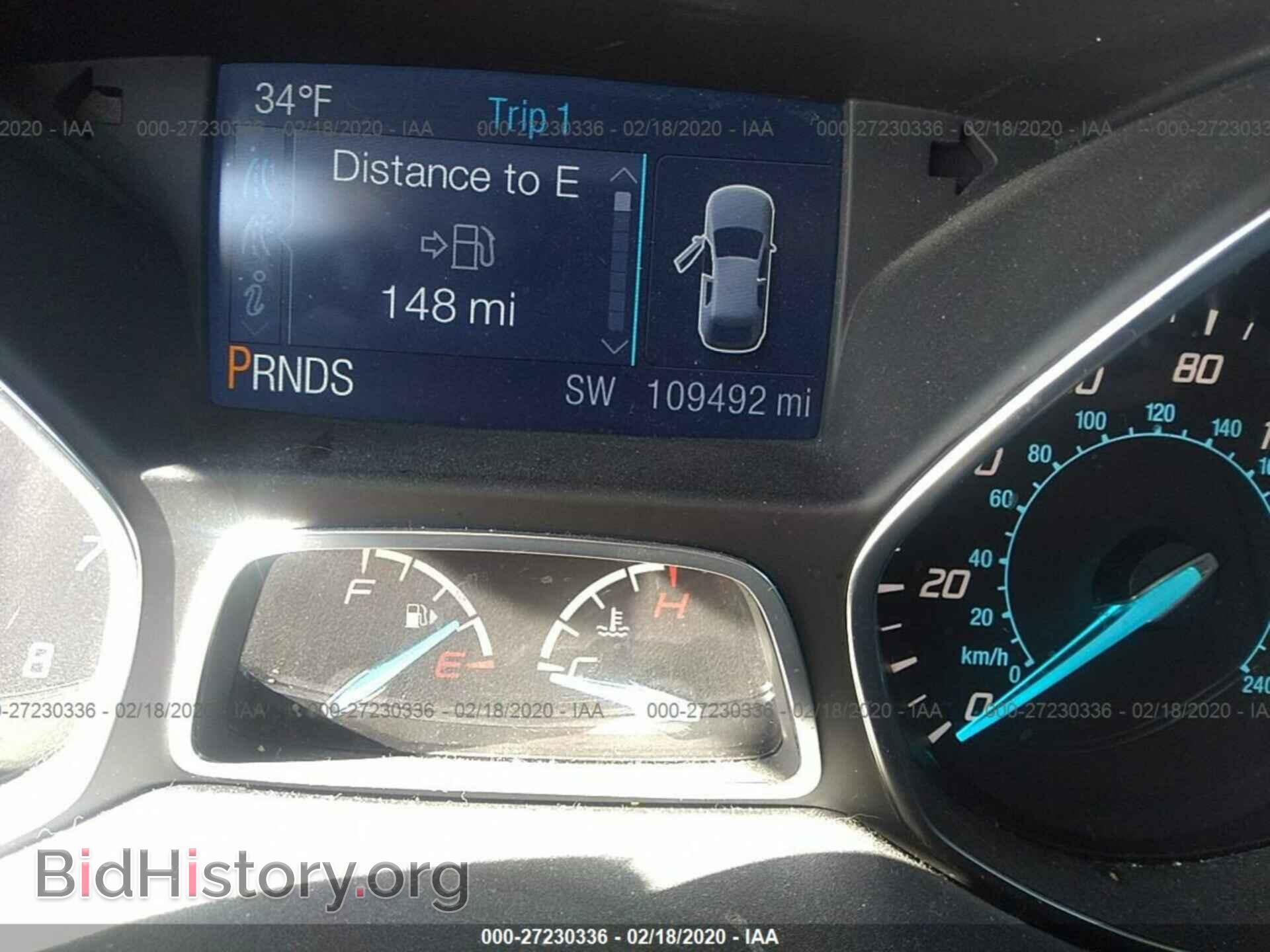 2014 FORD ESCAPE - VIN: 1FMCU9GX4EUD51644 - Фото 7