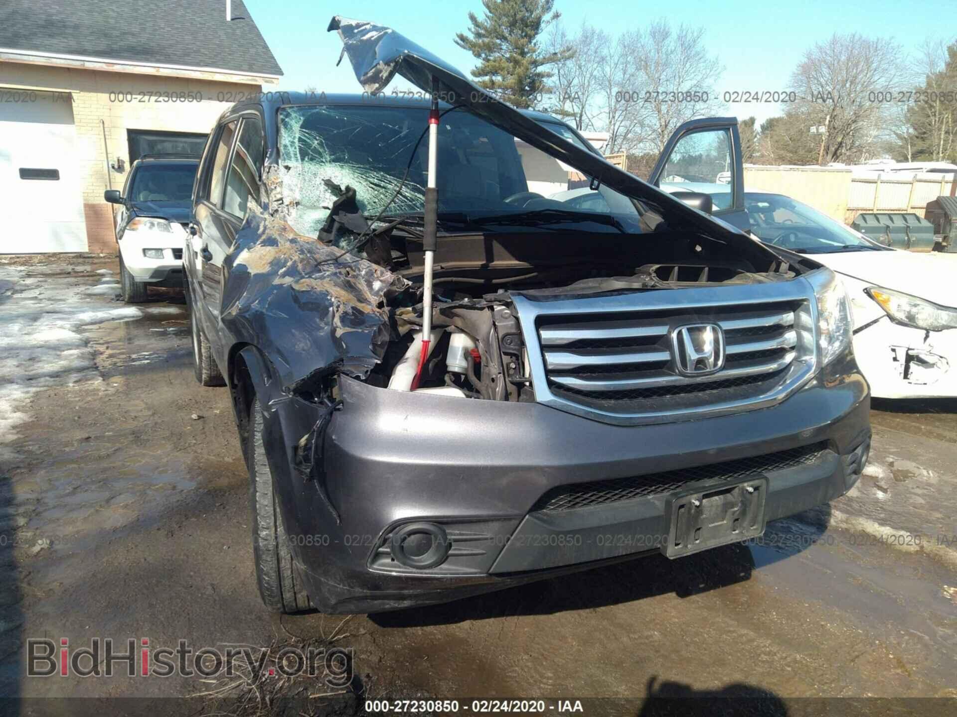 Фотография 5FNYF4H25FB042785 - HONDA PILOT 2015