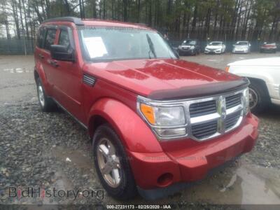 2007 Dodge NITRO SLT, красный — VIN 1D8GT58K87W633430, IAAI
