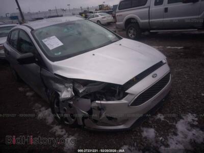 2016 Ford FOCUS S, silver — VIN 1FADP3E25GL358329, IAAI