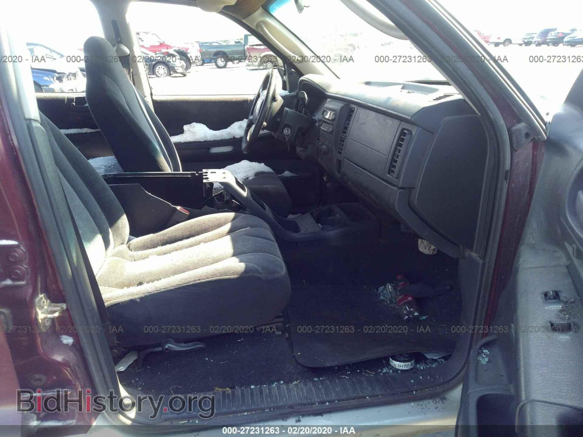 2002 DODGE DAKOTA - VIN: 1B7HL48N72S582462 - Фото 5