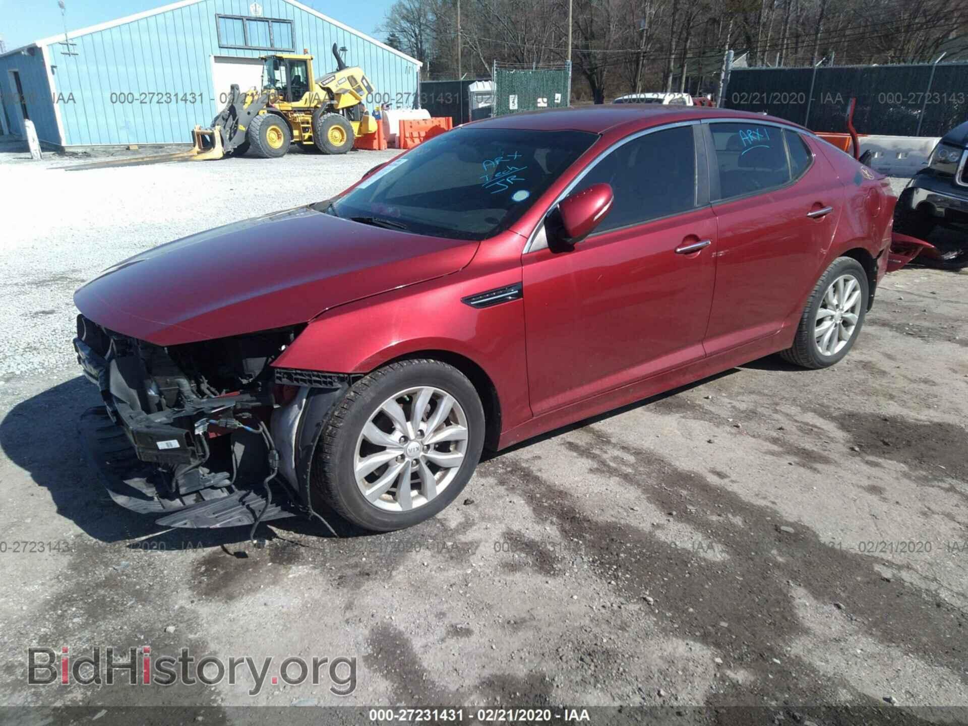 2015 KIA OPTIMA - VIN: 5XXGN4A78FG355685 - Фото 2