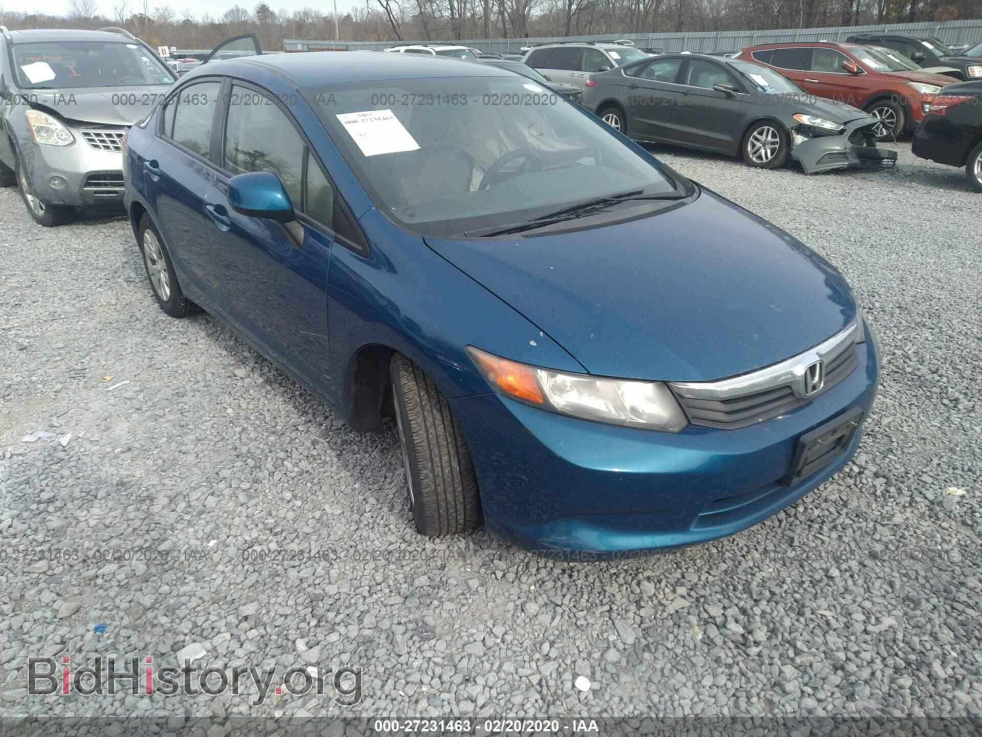 Photo 2HGFB2F53CH558669 - HONDA CIVIC 2012