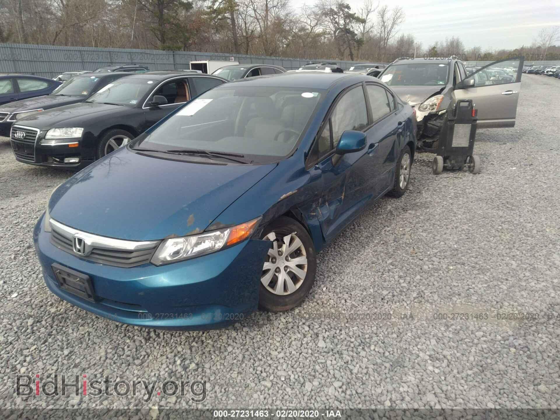 2012 HONDA CIVIC - VIN: 2HGFB2F53CH558669 - Photo 2