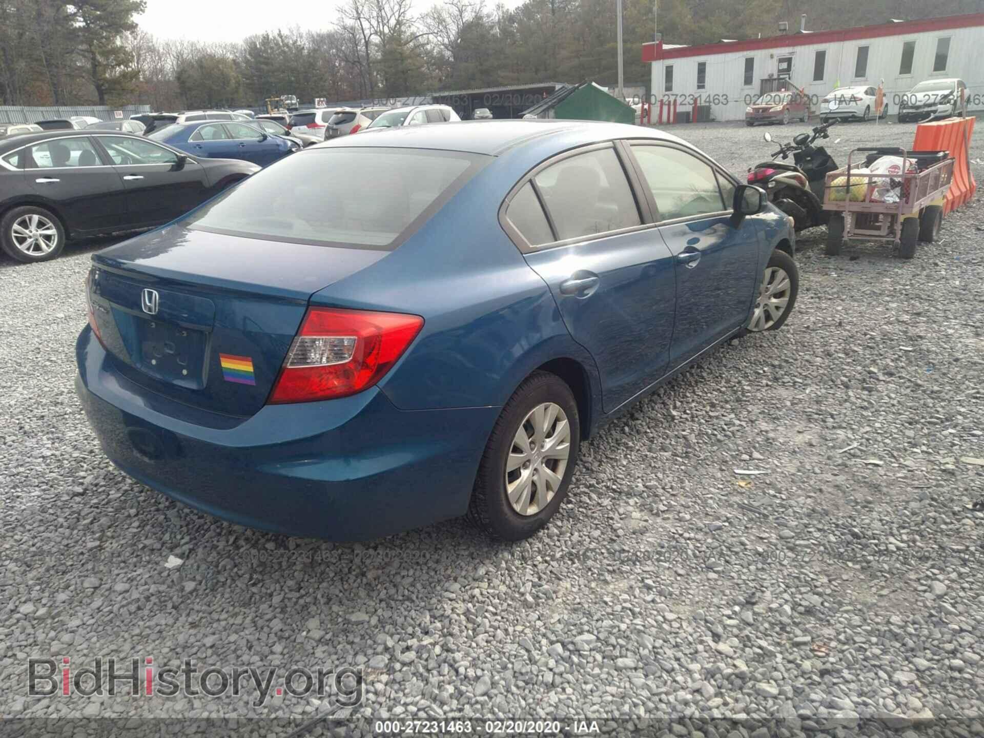 2012 HONDA CIVIC - VIN: 2HGFB2F53CH558669 - Photo 4