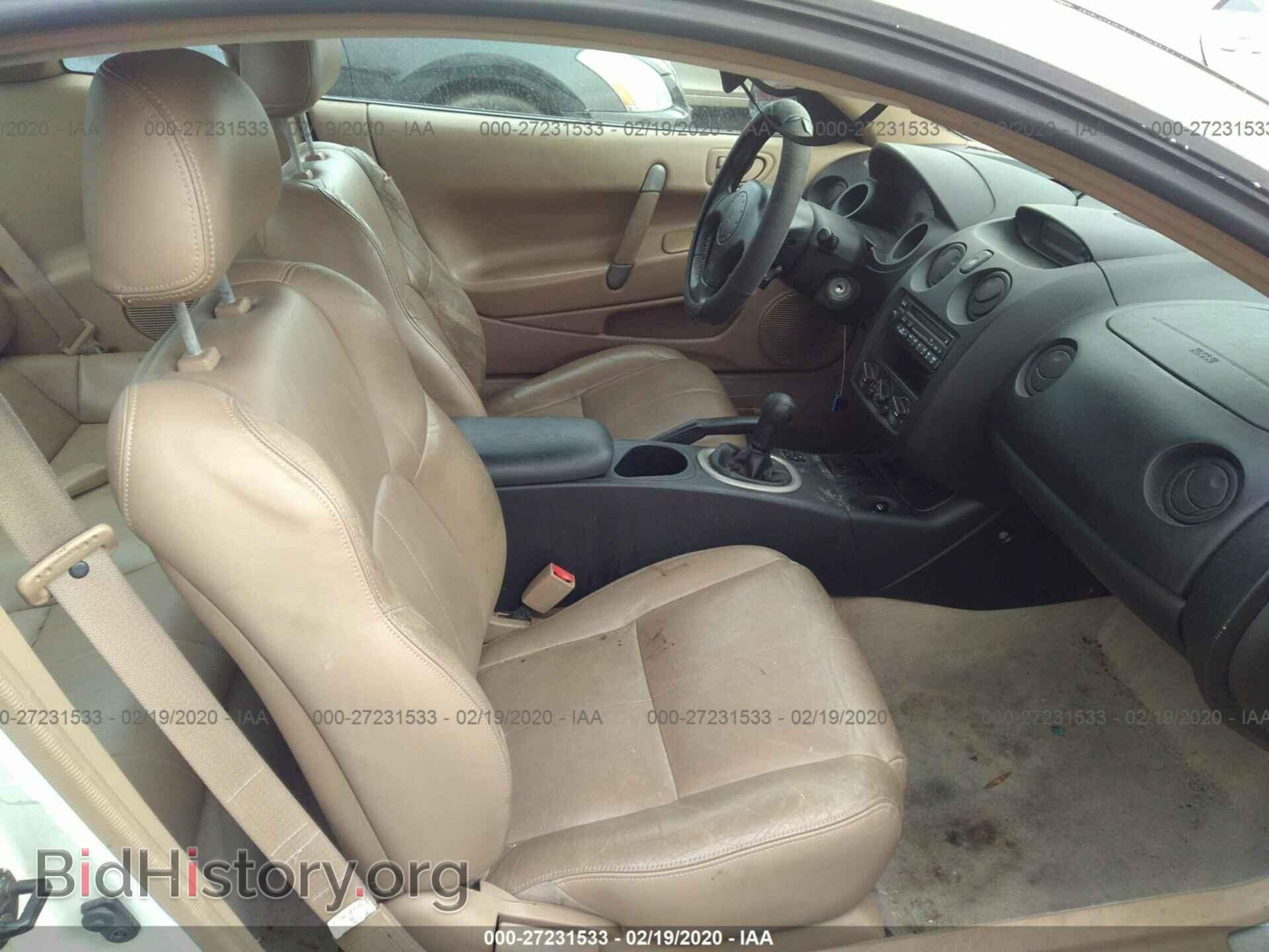 2001 MITSUBISHI ECLIPSE - VIN: 4A3AC84H31E068580 - Фото 5