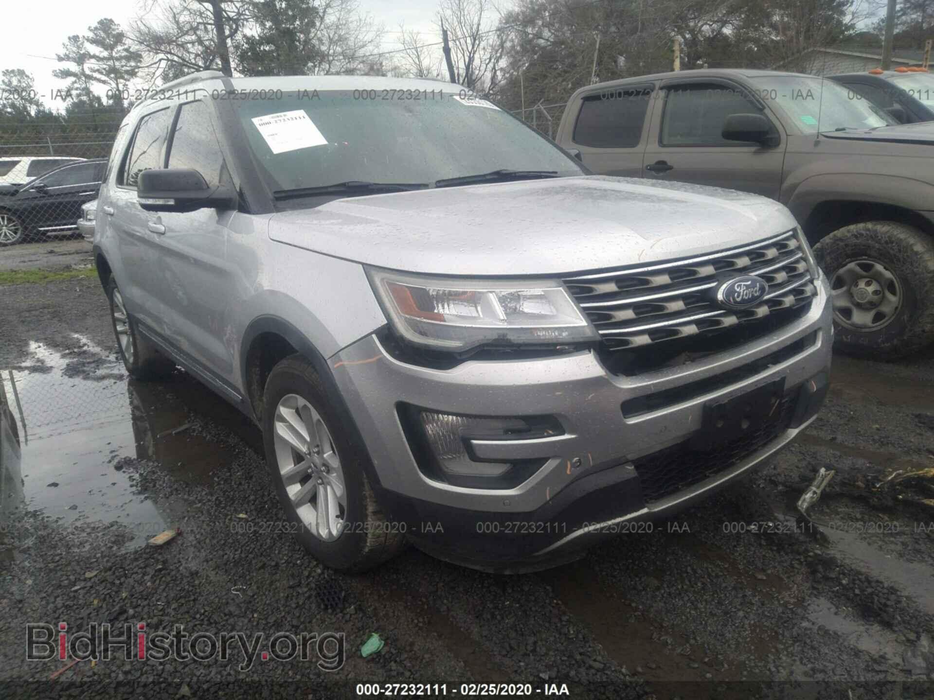 Фотография 1FM5K7D83GGC91406 - FORD EXPLORER 2016