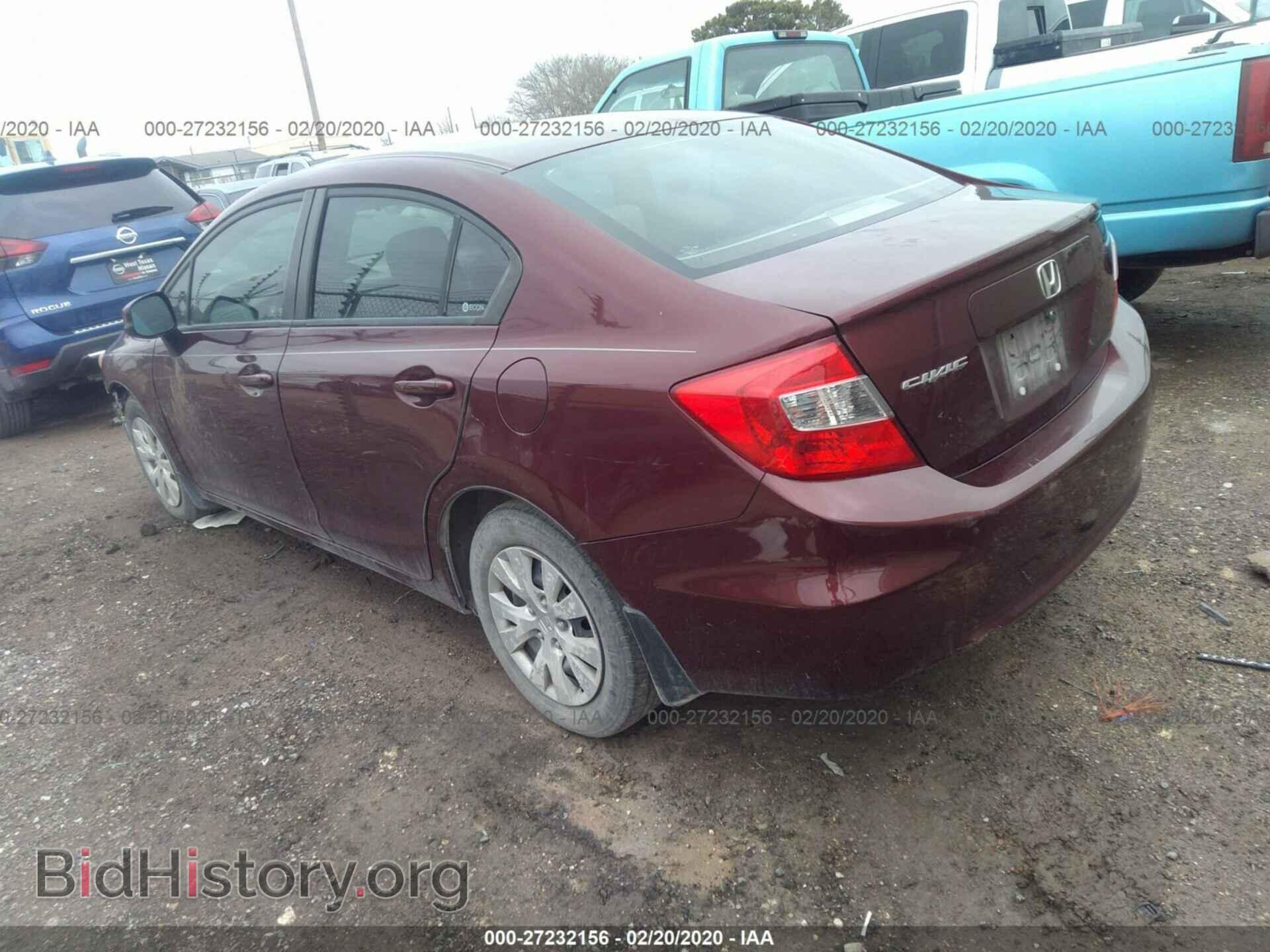 2012 HONDA CIVIC - VIN: 2HGFB2F56CH532082 - Photo 3