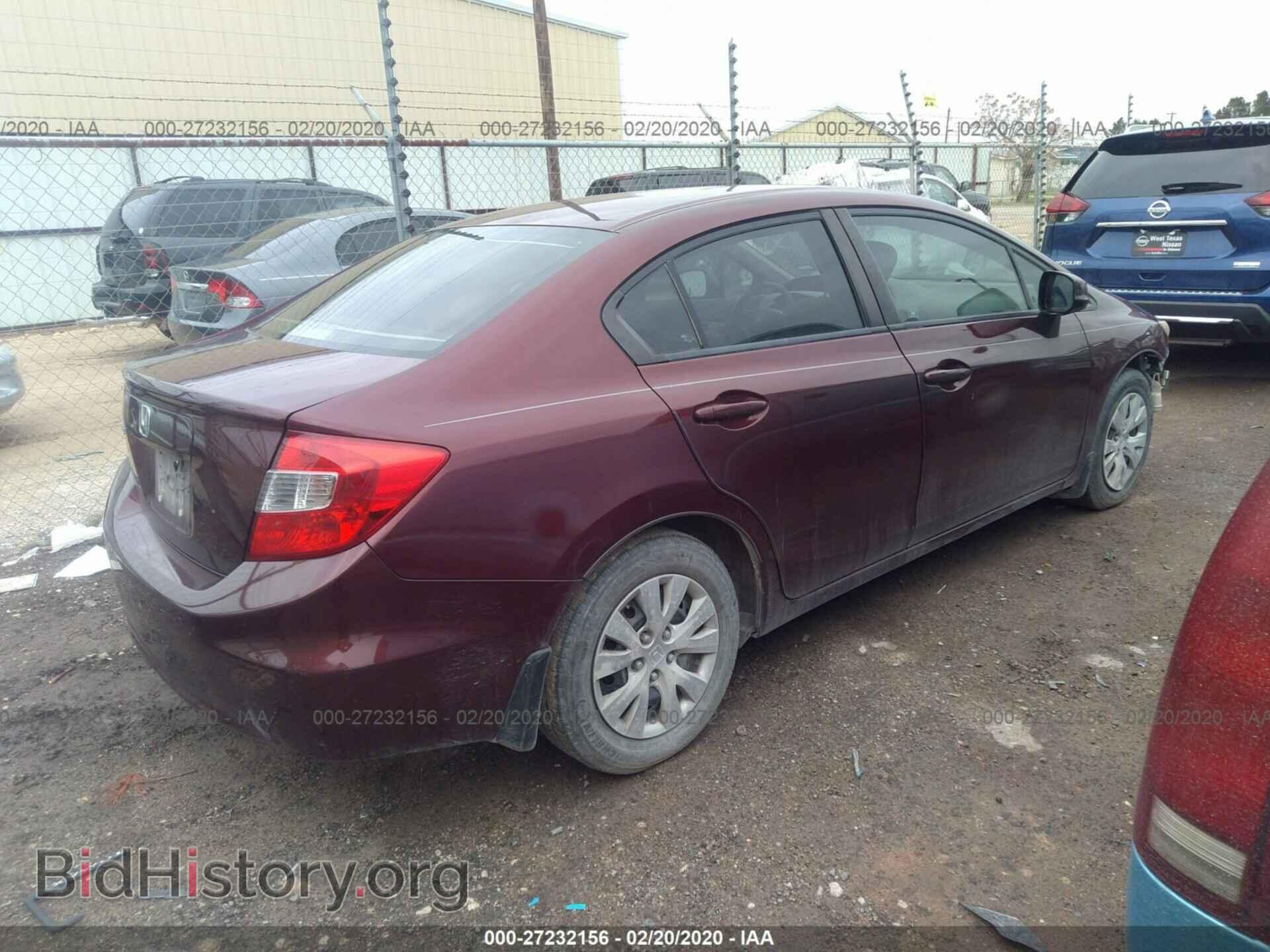 2012 HONDA CIVIC - VIN: 2HGFB2F56CH532082 - Photo 4