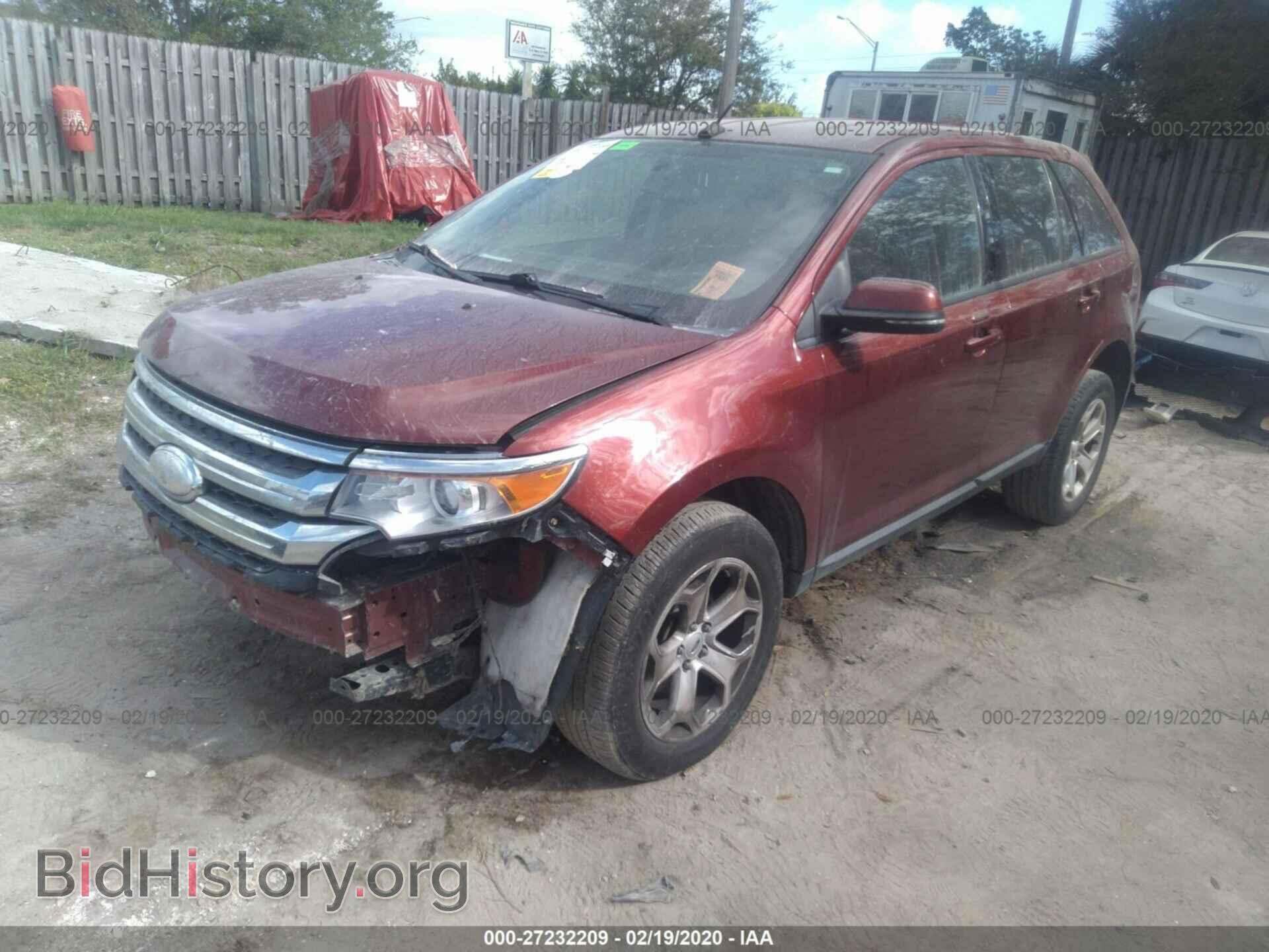 2014 FORD EDGE - VIN: 2FMDK4JC2EBA07741 - Фото 2